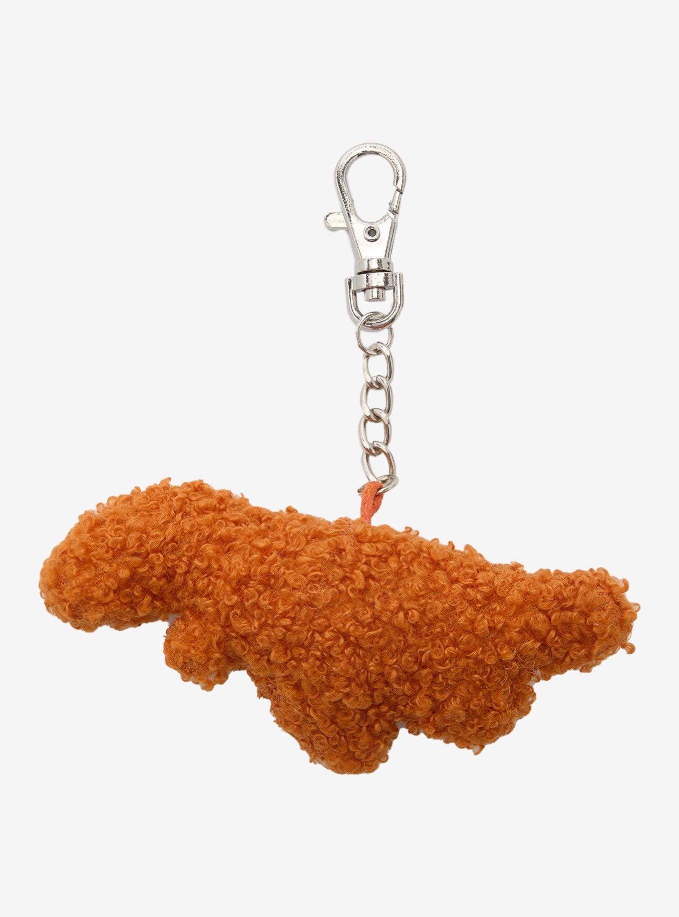Dinosaur Nugget Plush Bag Charm, , hi-res