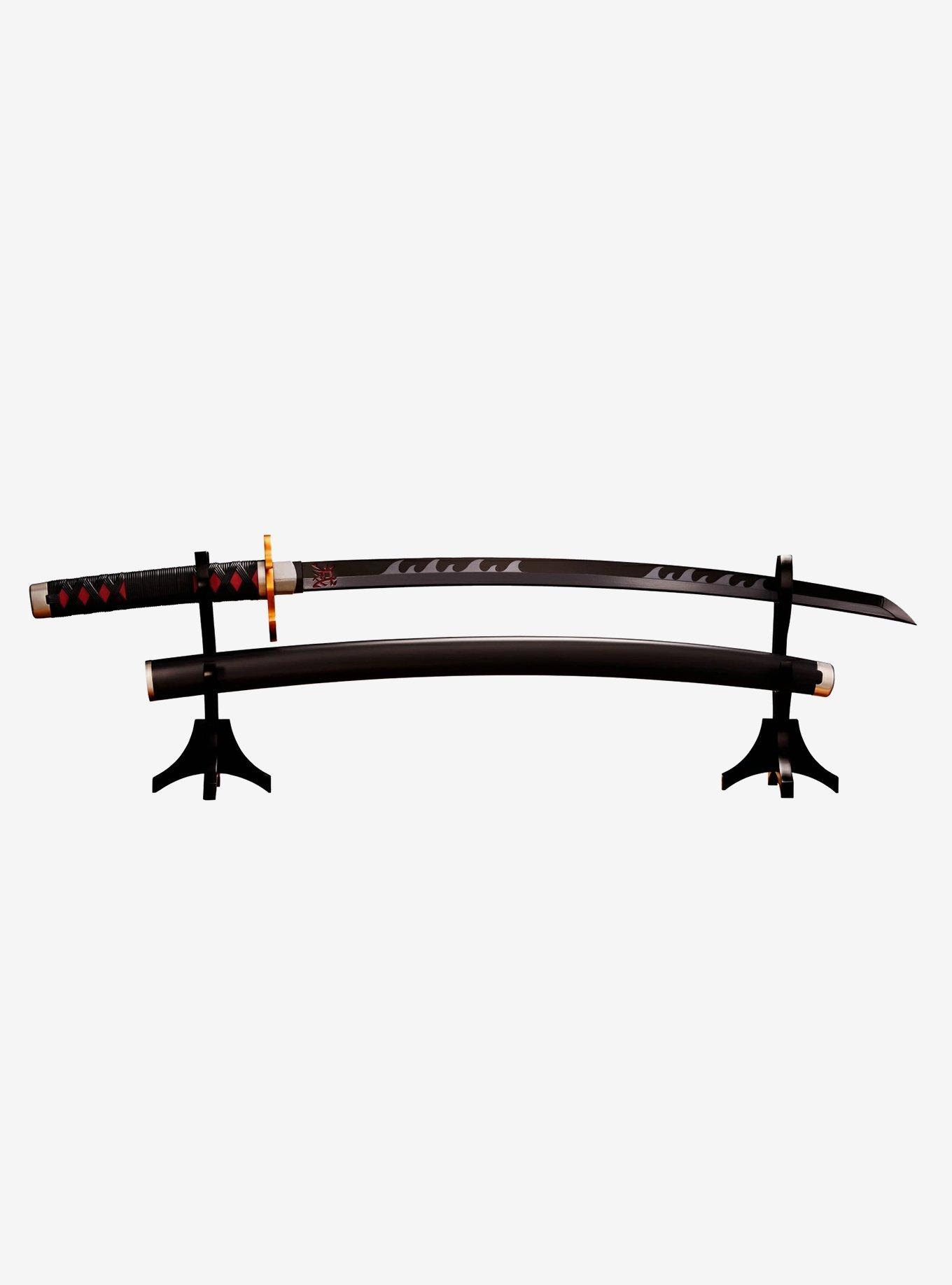 Bandai Spirits Demon Slayer: Kimetsu no Yaiba Proplica Tanjiro Kamado Nichirin Sword (Kyojuro Rengoku's Sword Guard Ver.), , hi-res