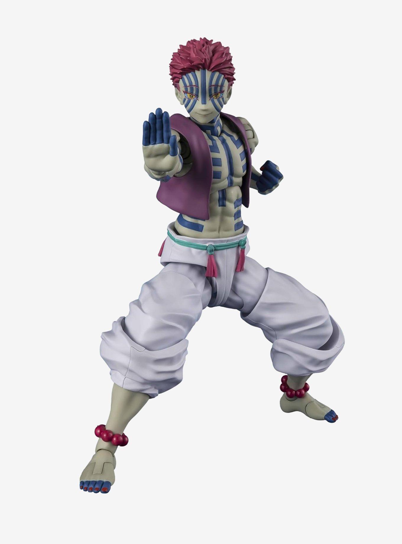 Bandai Namco Demon Slayer: Kimetsu no Yaiba S.H.Figuarts Akaza Figure, , hi-res
