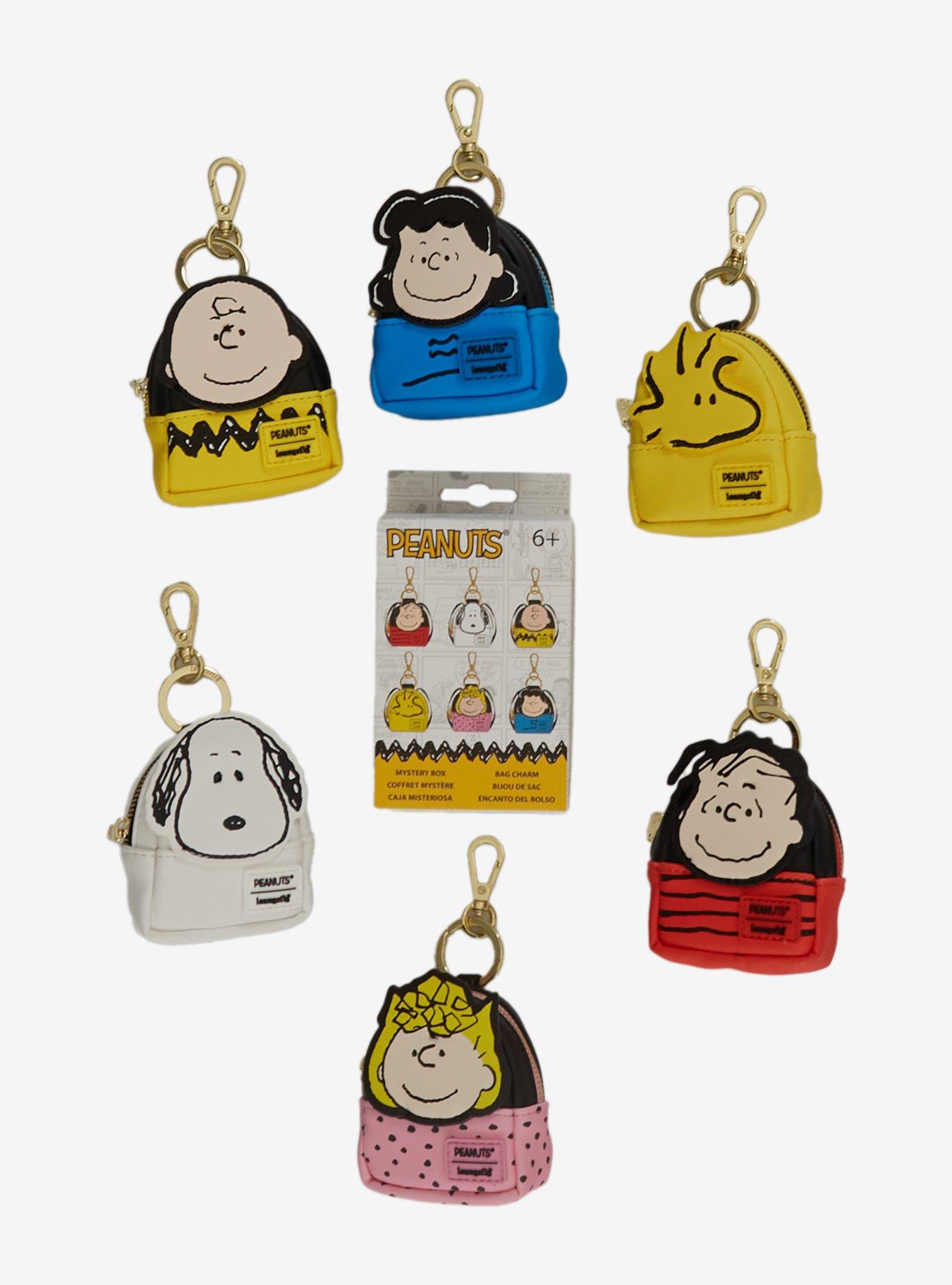 Loungefly Peanuts Backpacks Blind Box Bag Charms, , hi-res