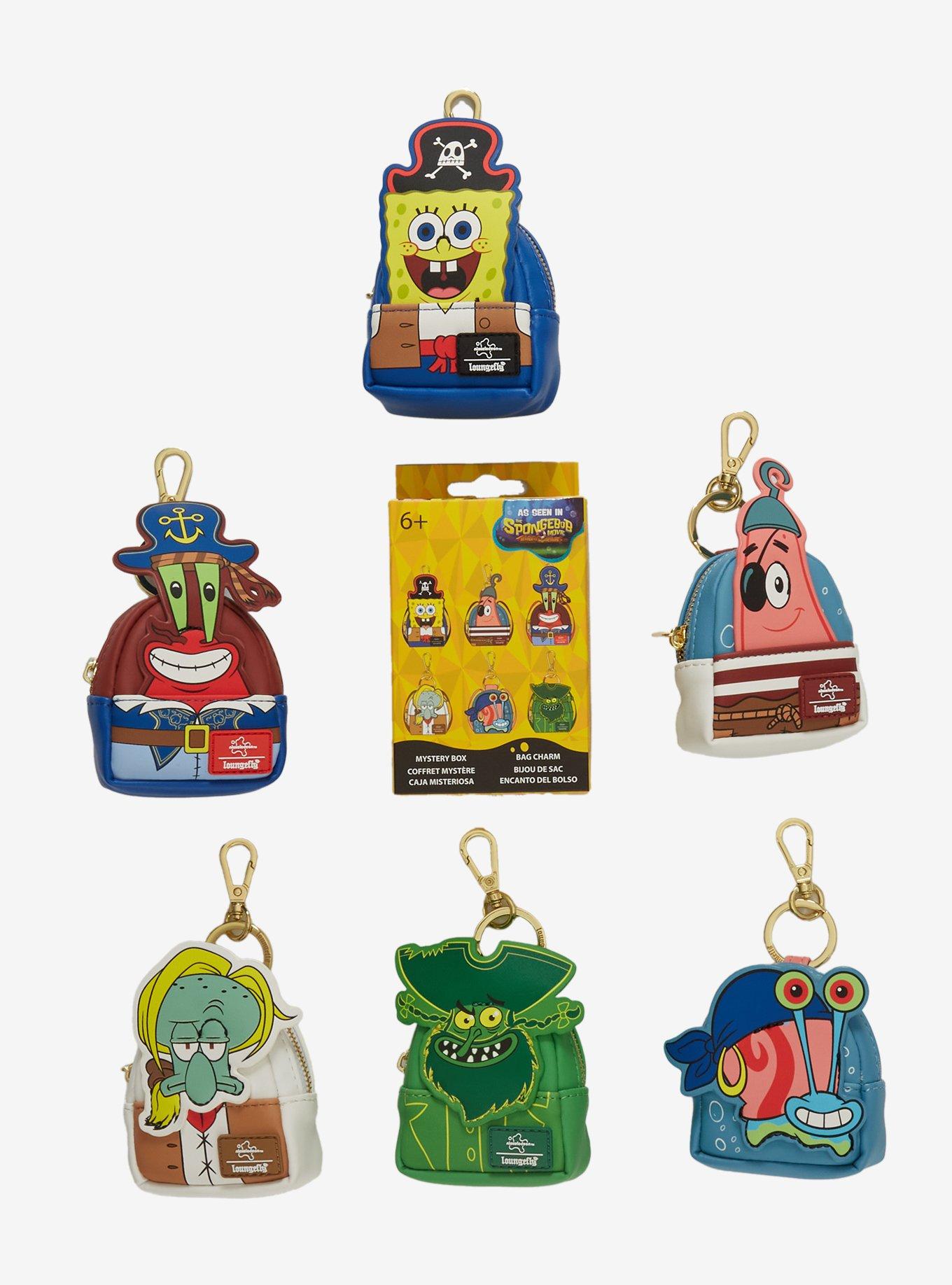 Loungefly SpongeBob SquarePants: Search for SquarePants Blind Box Mini Backpack Keychain, , hi-res