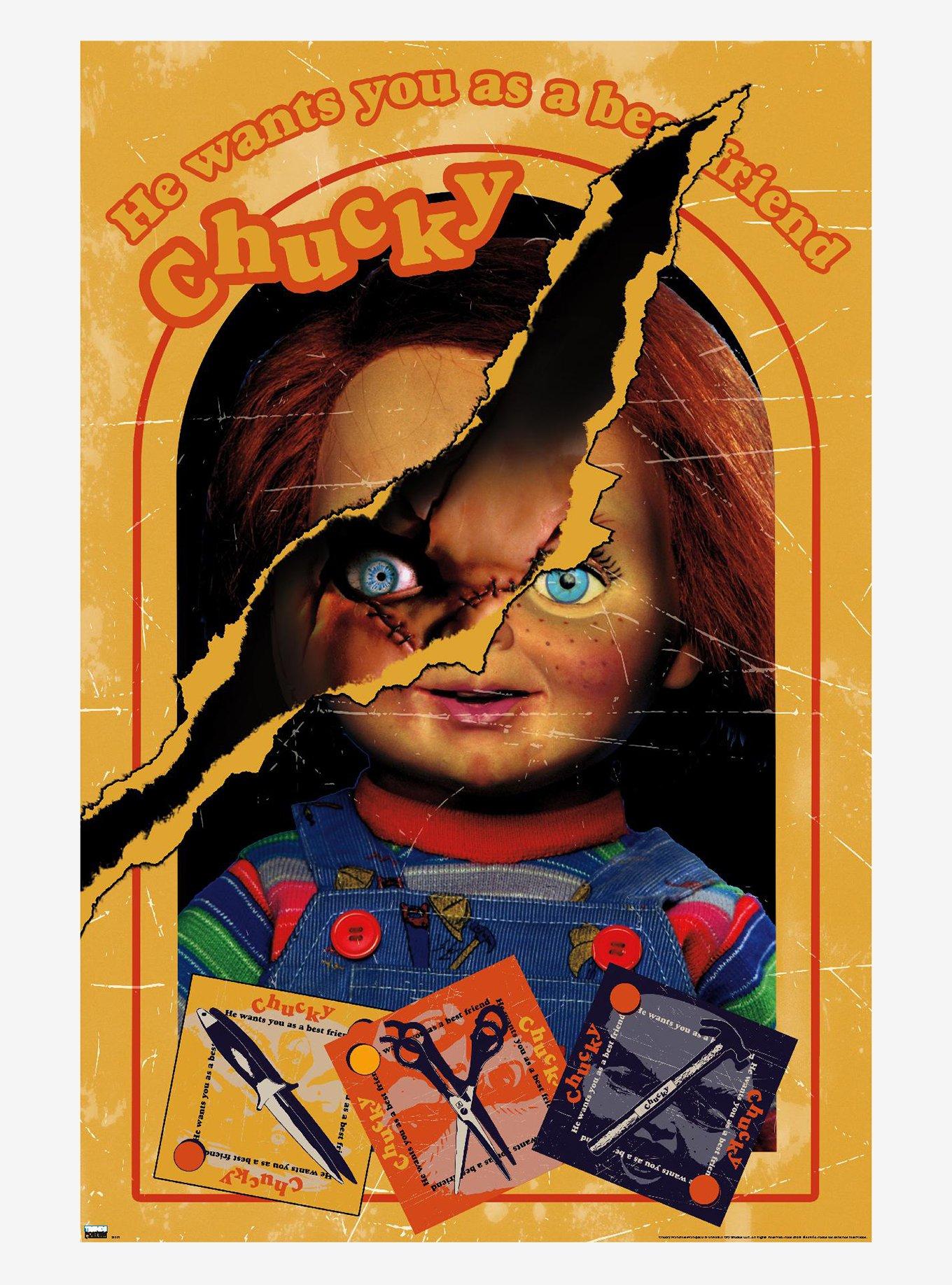 Child's Play Chucky Best Friend Ripped Box Poster, , hi-res
