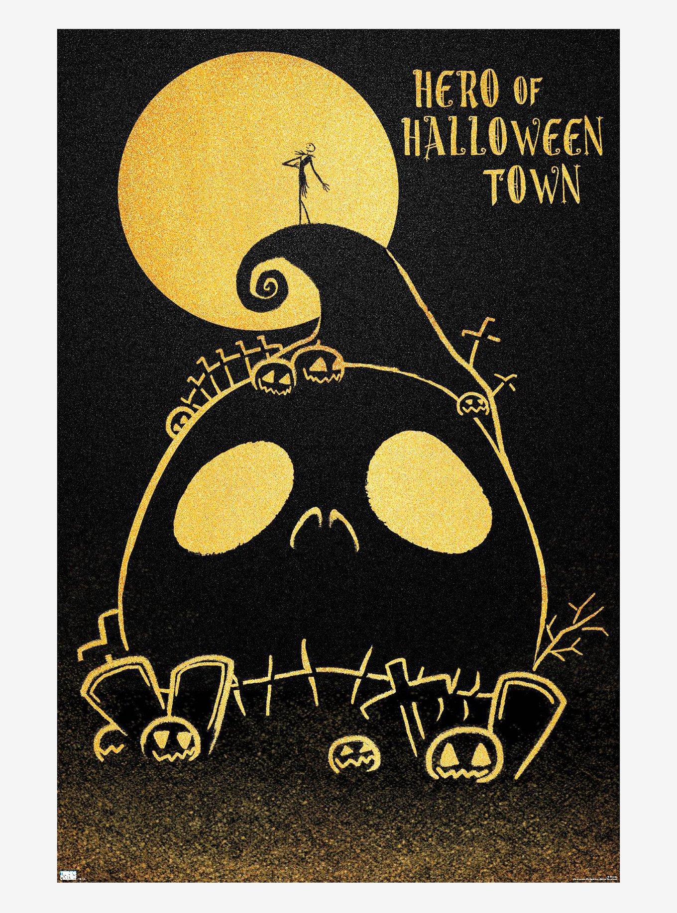 The Nightmare Before Christmas Jack Hero Of Halloween Town Poster, , hi-res