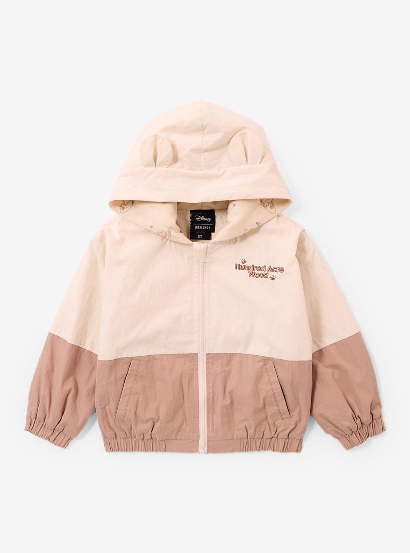 Disney Winnie the Pooh Hundred Acre Wood Toddler Windbreaker Jacket — BoxLunch Exclusive, , hi-res