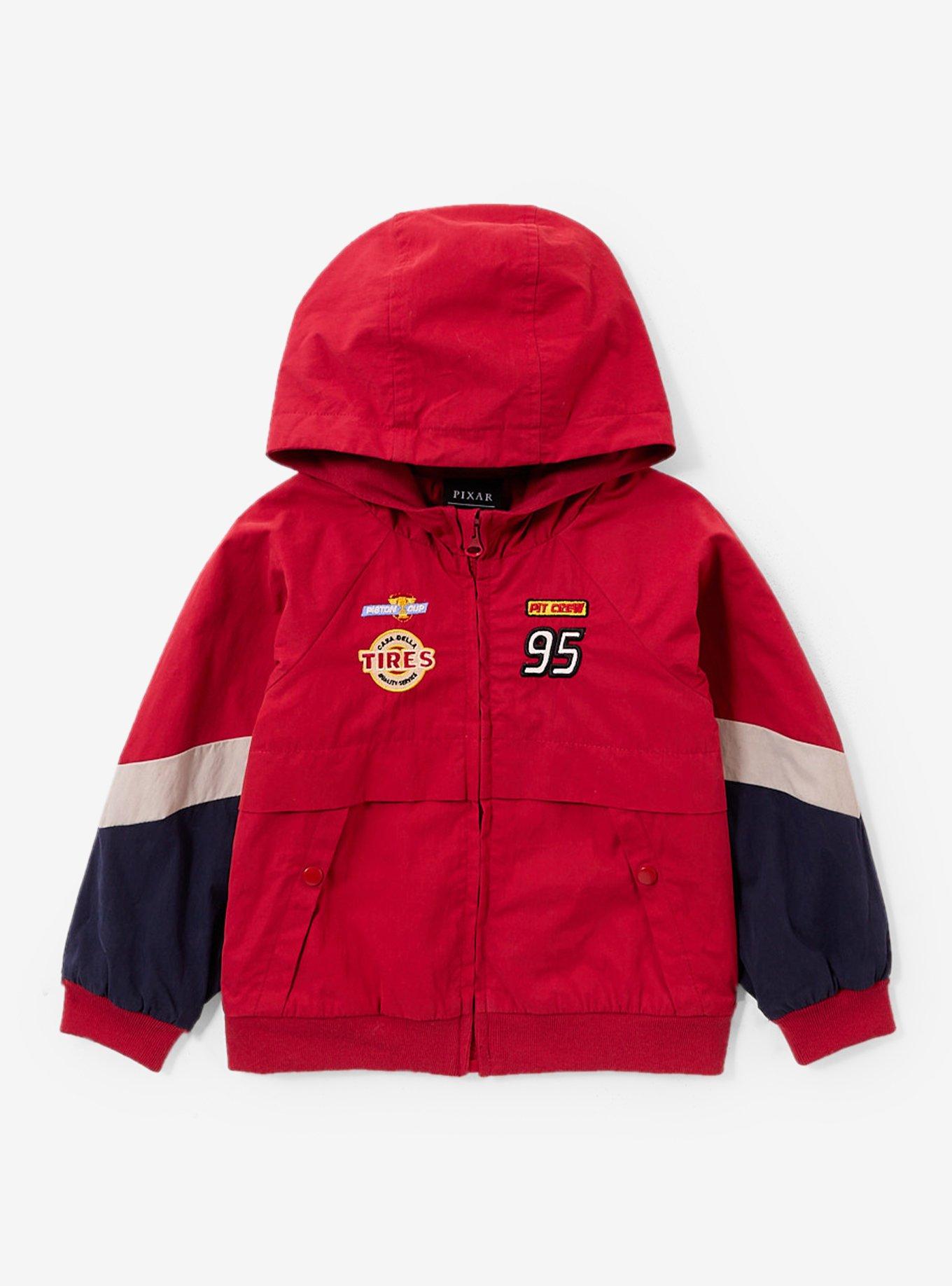 Disney Pixar Cars Piston Cup Toddler Windbreaker Jacket — BoxLunch Exclusive, , hi-res