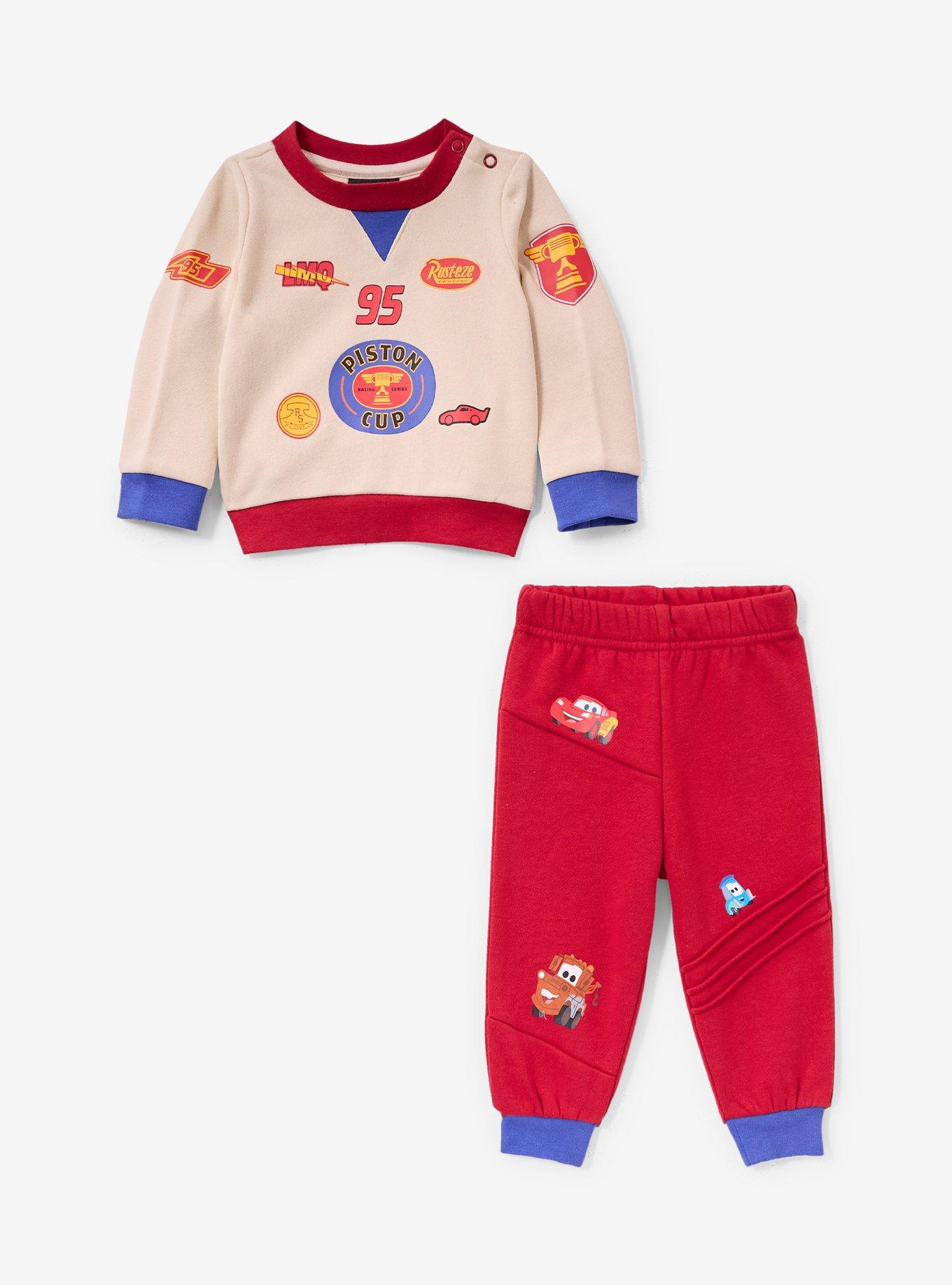 Disney Pixar Cars Infant Long Sleeve & Jogger Set - BoxLunch Exclusive, , hi-res