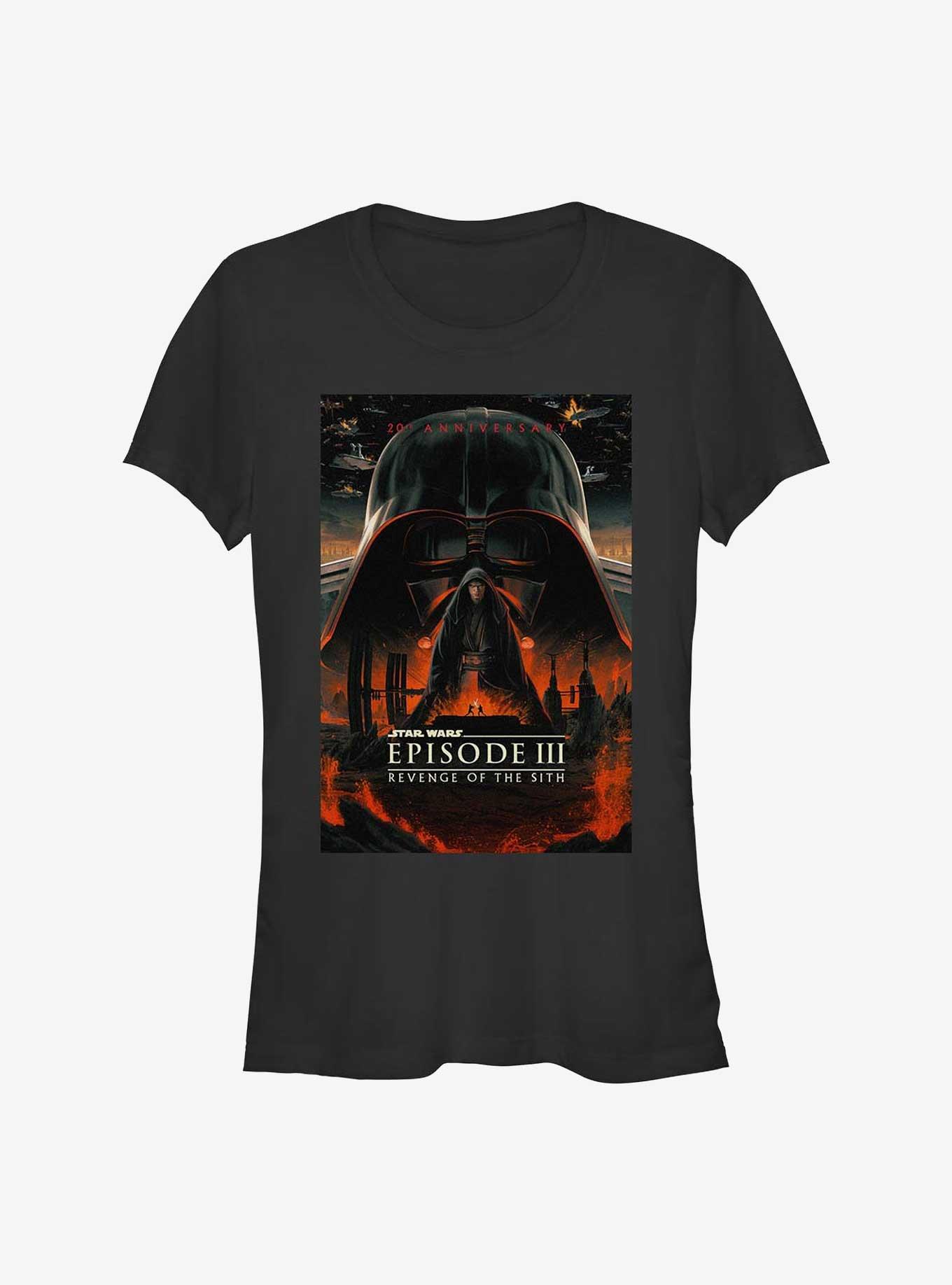 Star Wars Episode III: Revenge Of The Sith 20th Anniversary Poster Girls T-Shirt, , hi-res