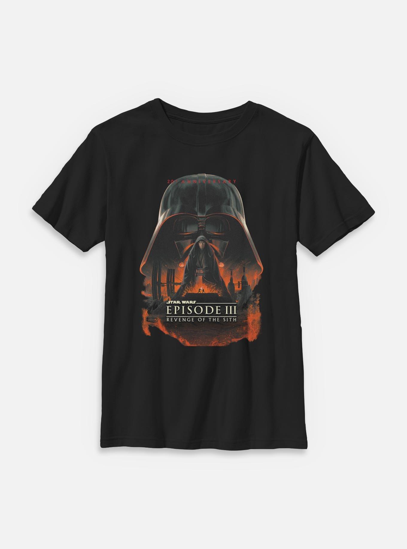 Star Wars Episode III: Revenge Of The Sith 20th Anniversary Youth T-Shirt, , hi-res