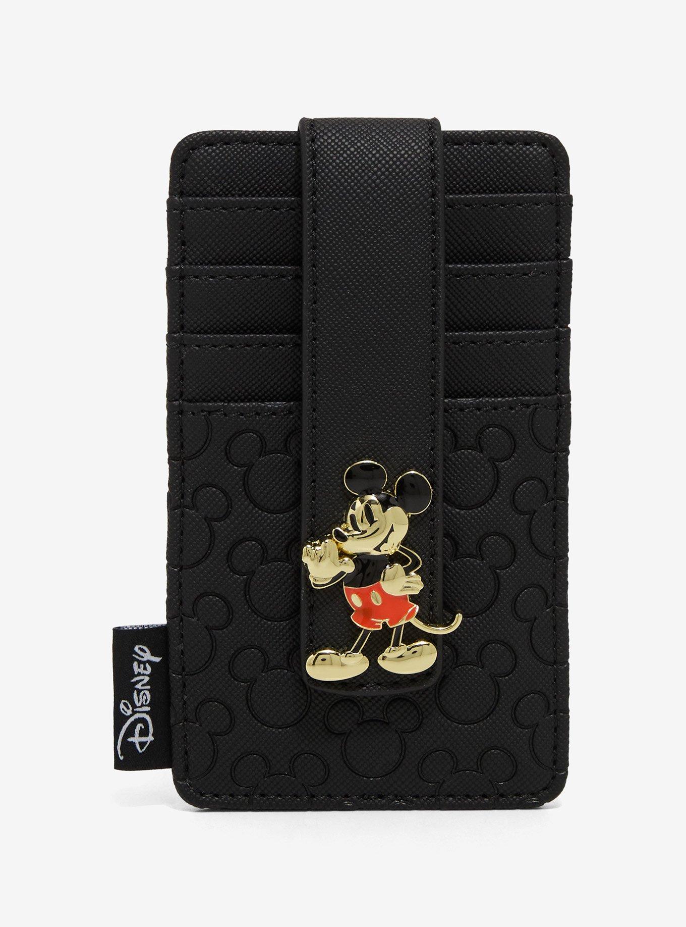 ☆Loungefly☆Mickey Mouse Exclusive Plush Card Holder Loungefly Disney Mickey Mouse Classic Cardholder — BoxLunch
