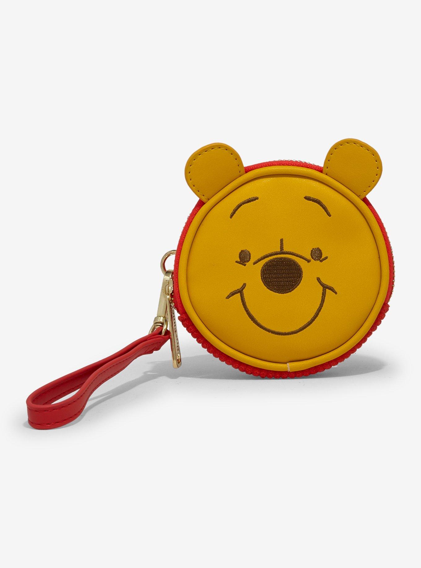 Loungefly Disney Winnie the Pooh Figural Pooh Bear Corduroy Coin Purse — BoxLunch Exclusive, , hi-res