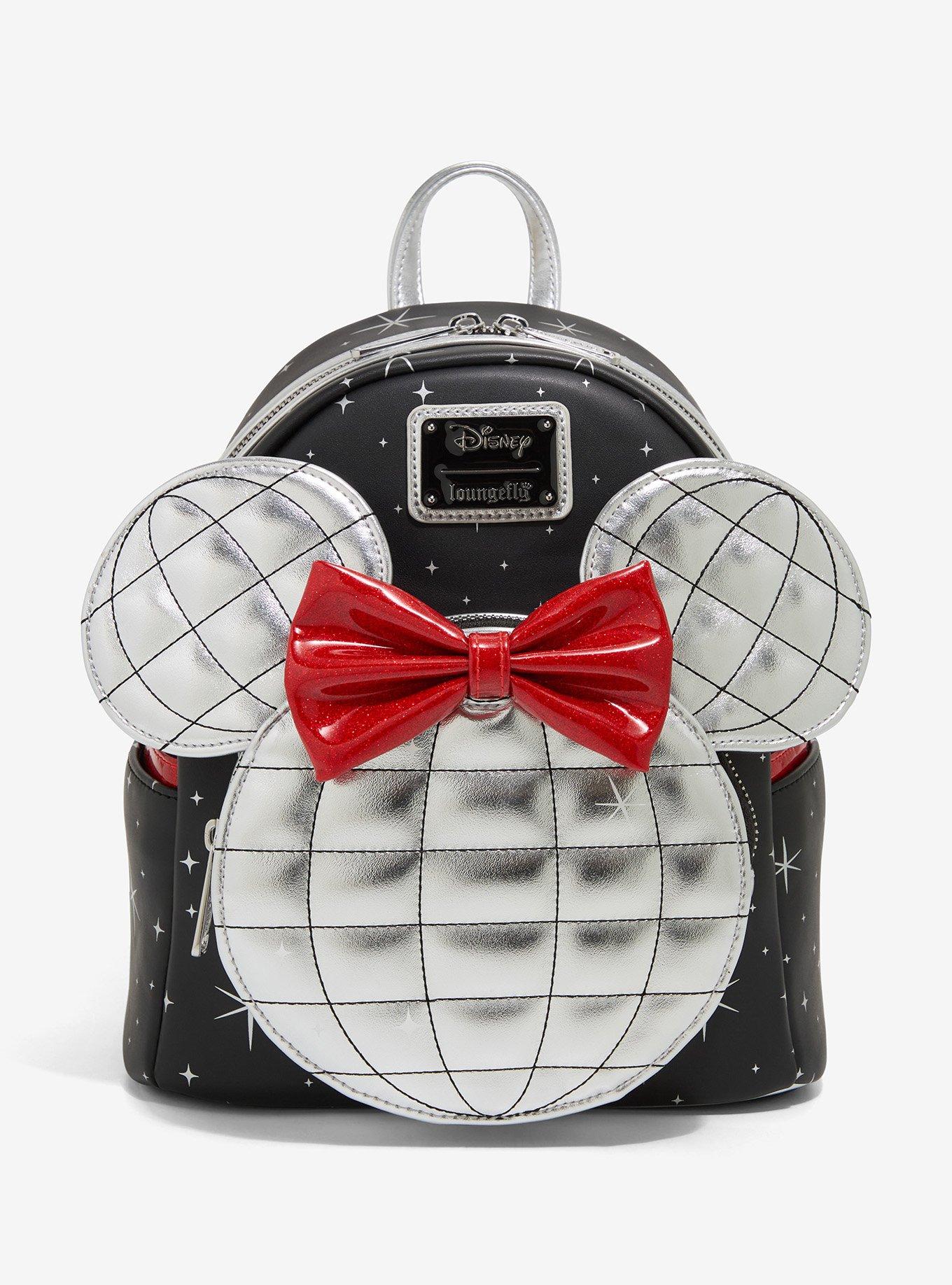 Loungefly Disney Minnie Mouse Disco Metallic Mini Backpack — BoxLunch Exclusive, , hi-res