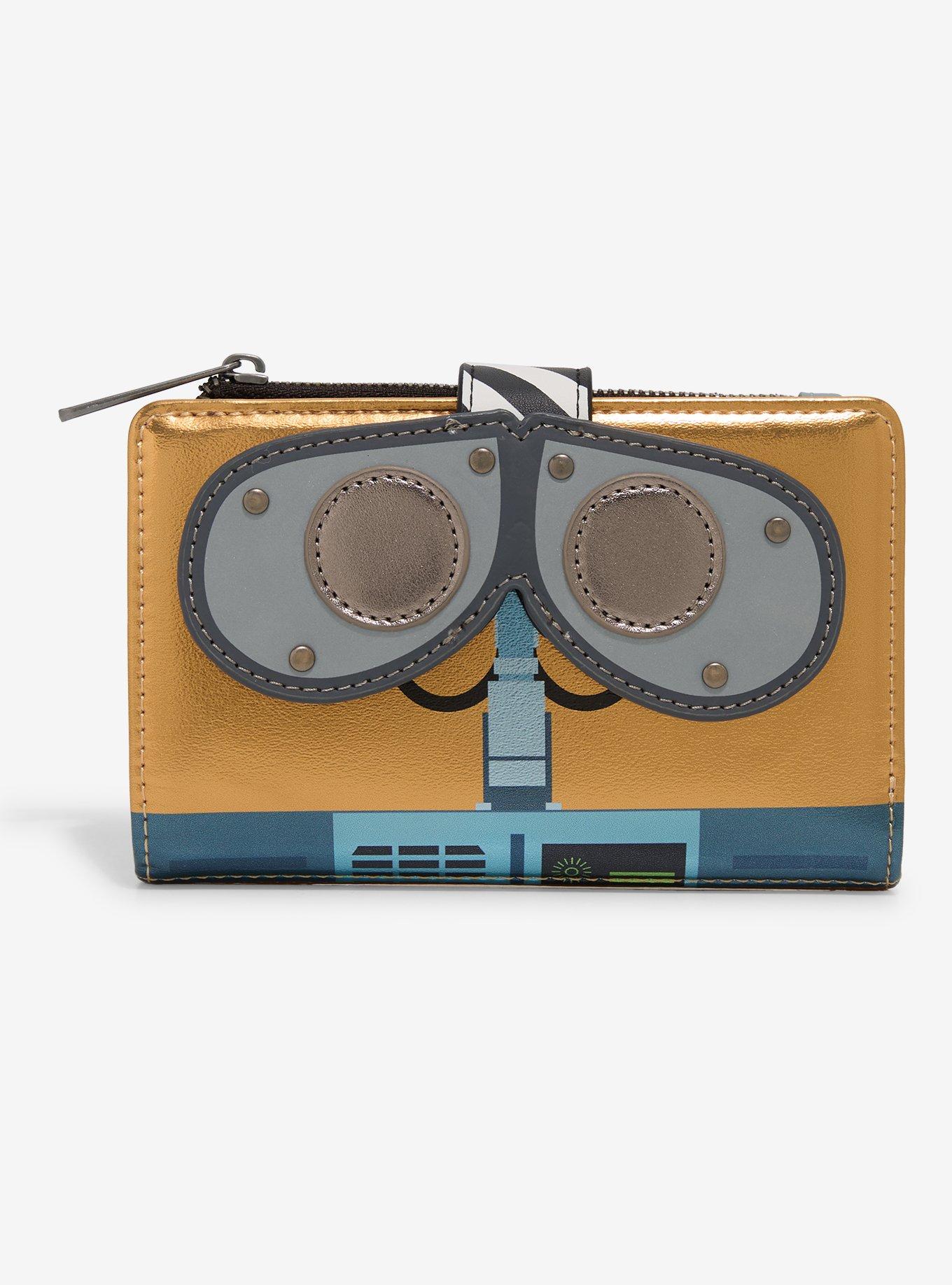 Loungefly Disney Pixar WALL-E Metallic WALL-E Figural Wallet - BoxLunch Exclusive, , hi-res
