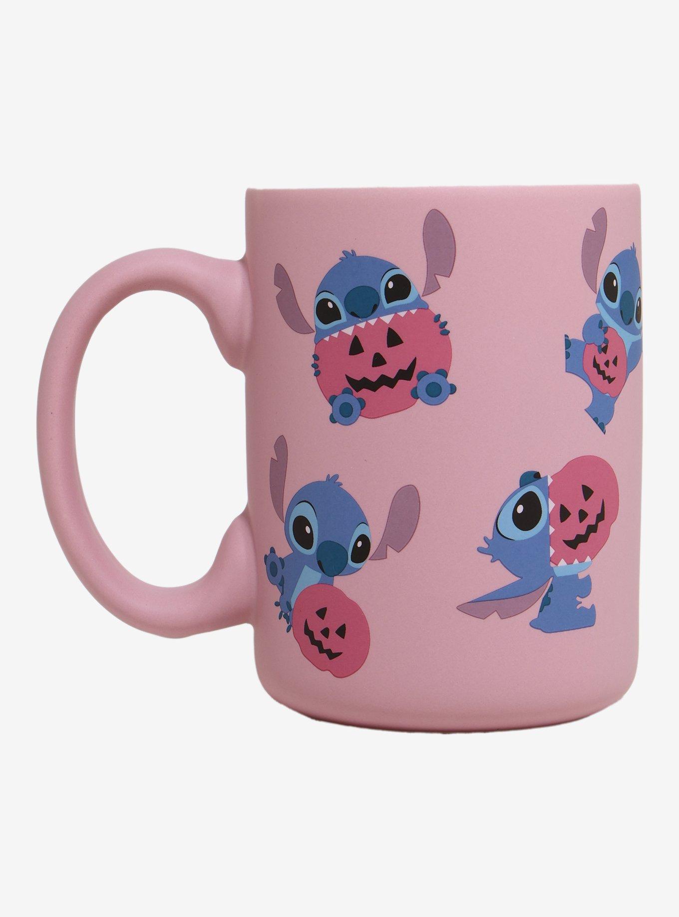 Disney Stitch Pink Pumpkin Mug, , hi-res