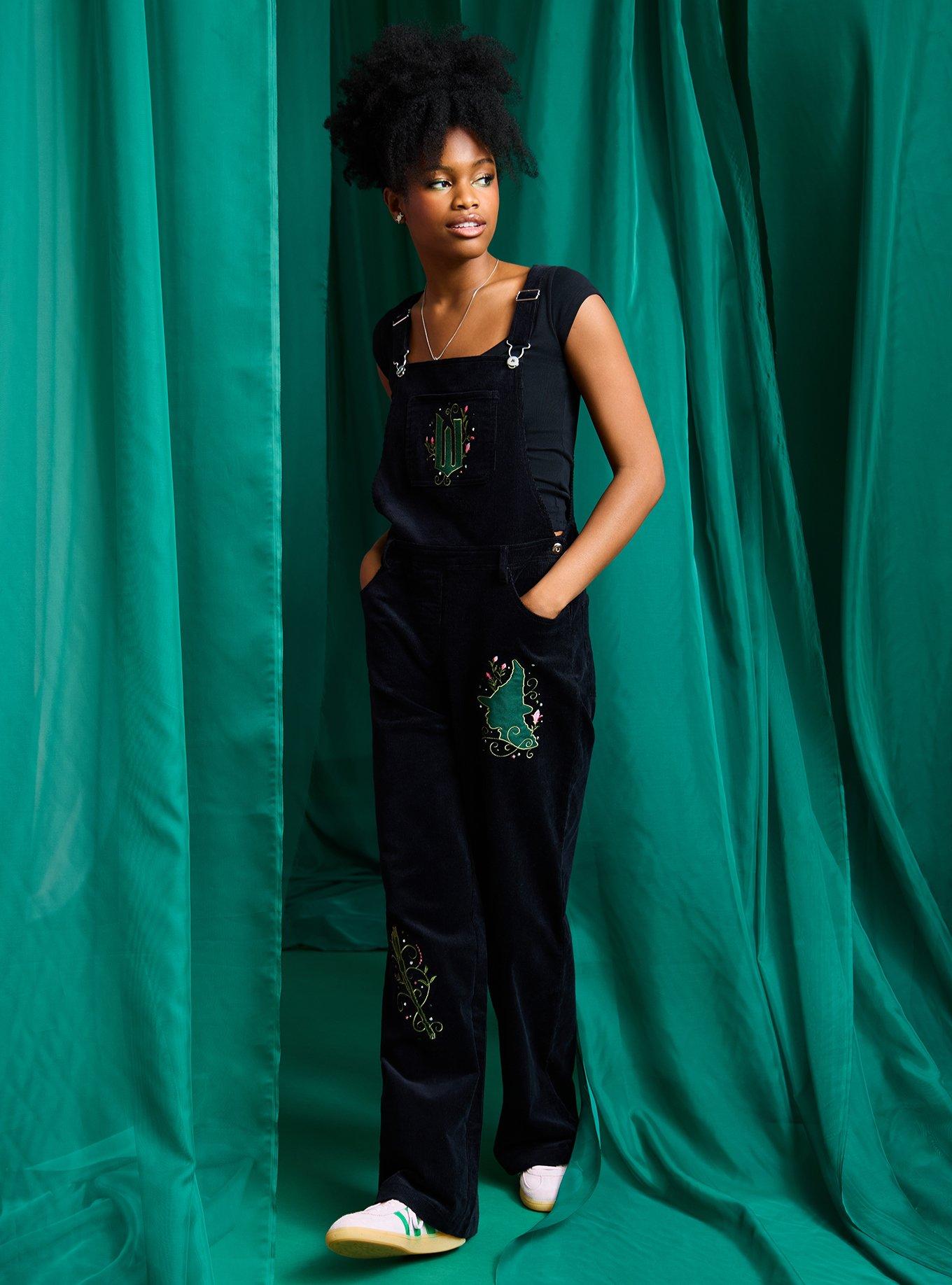 Wicked Elphaba Icons Corduroy Women's Overalls - BoxLunch Exclusive