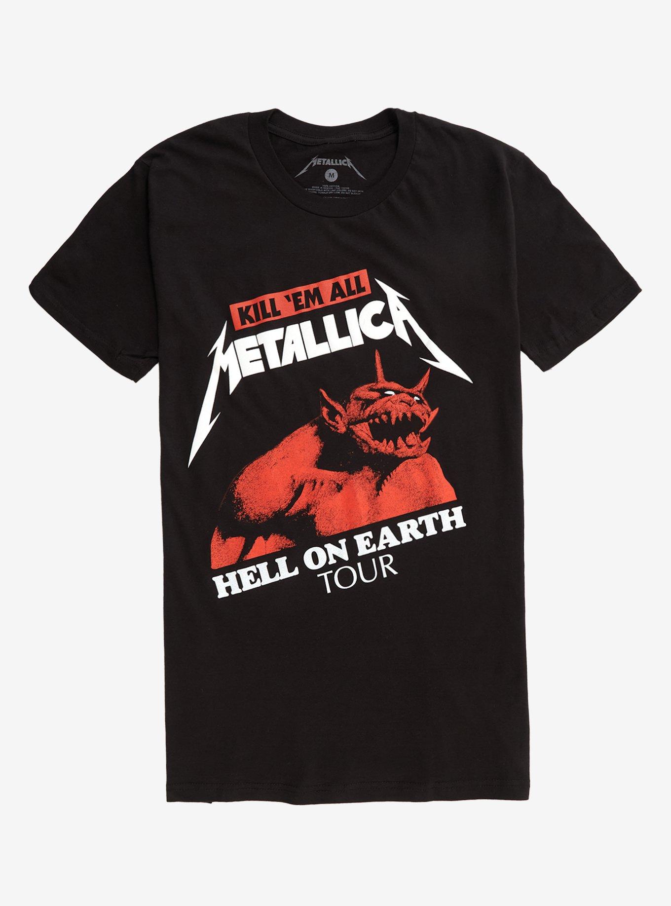 Metallica Kill 'Em All Hell On Earth Tour T-Shirt, , hi-res
