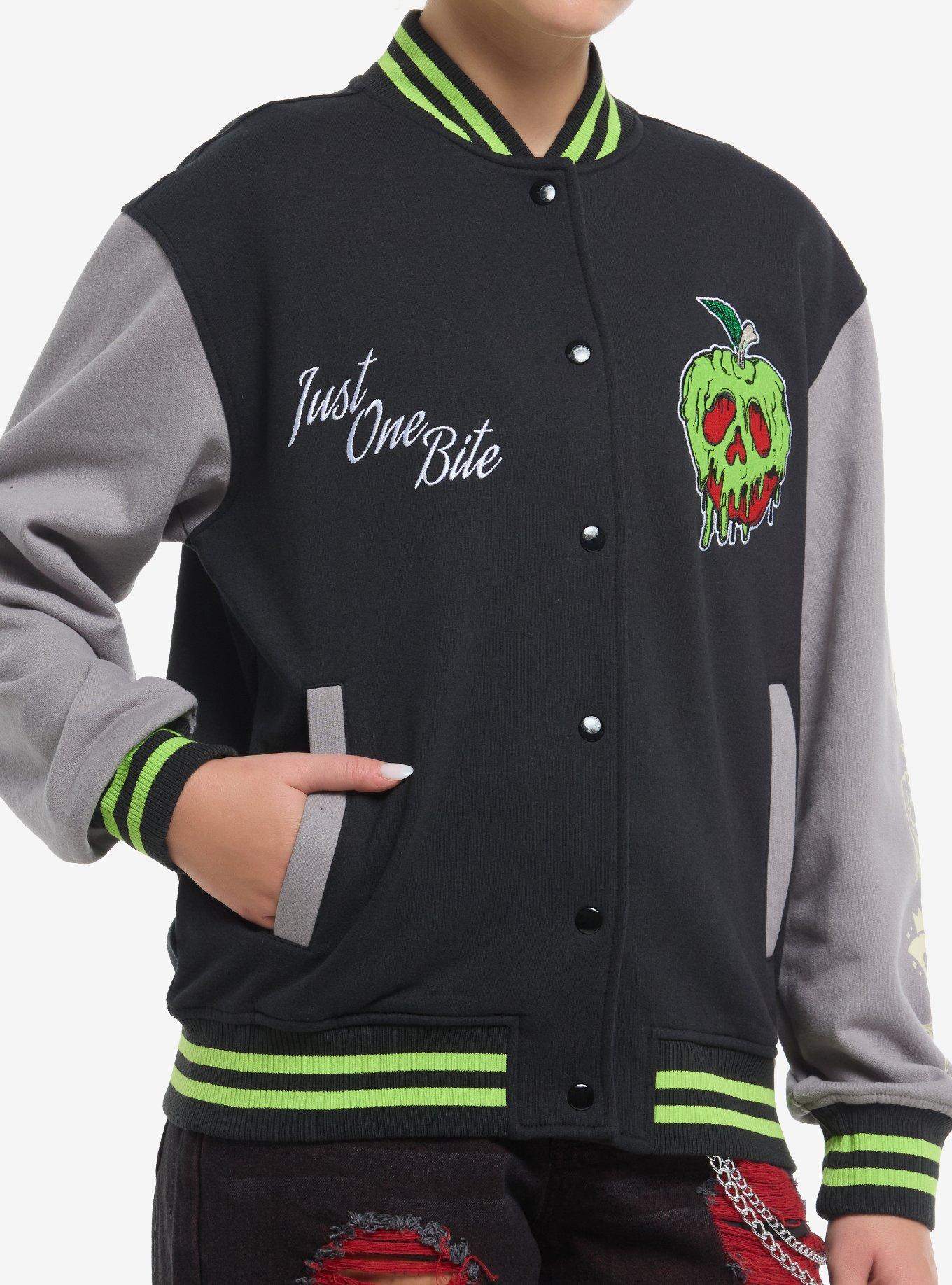 Disney Snow White And The Seven Dwarfs Evil Queen Poison Apple Varsity Jacket, , hi-res