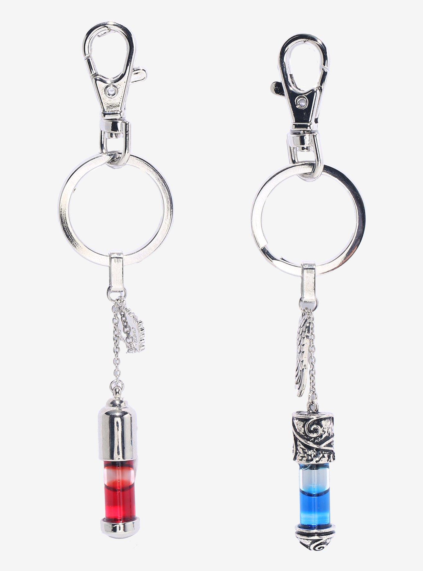 Supernatural Liquid Vial Best Friend Key Chain Set, , hi-res