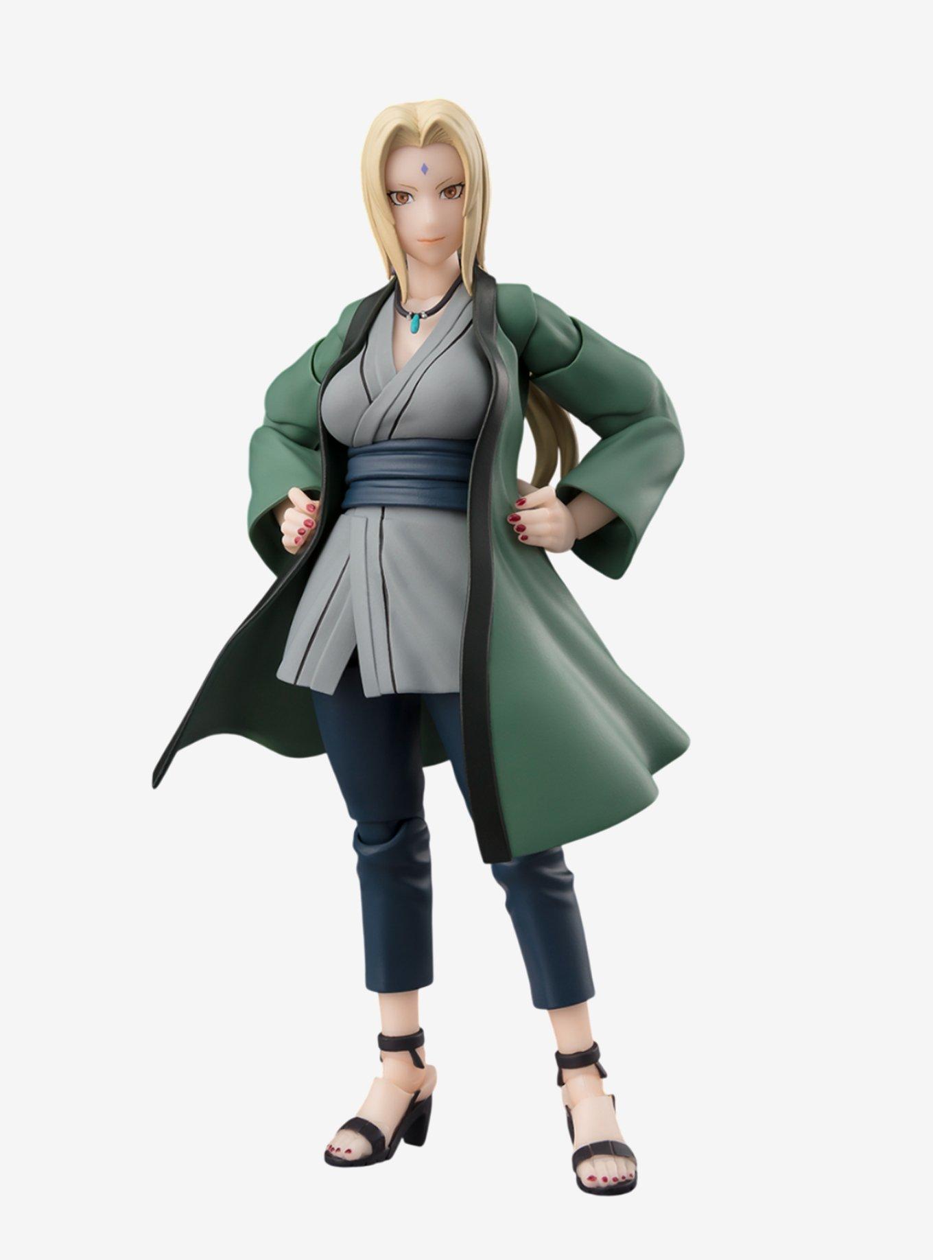 Bandai Spirits Naruto Shippuden S.H.Figuarts Tsunade (The Legendary Medical Ninja) Figure, , hi-res