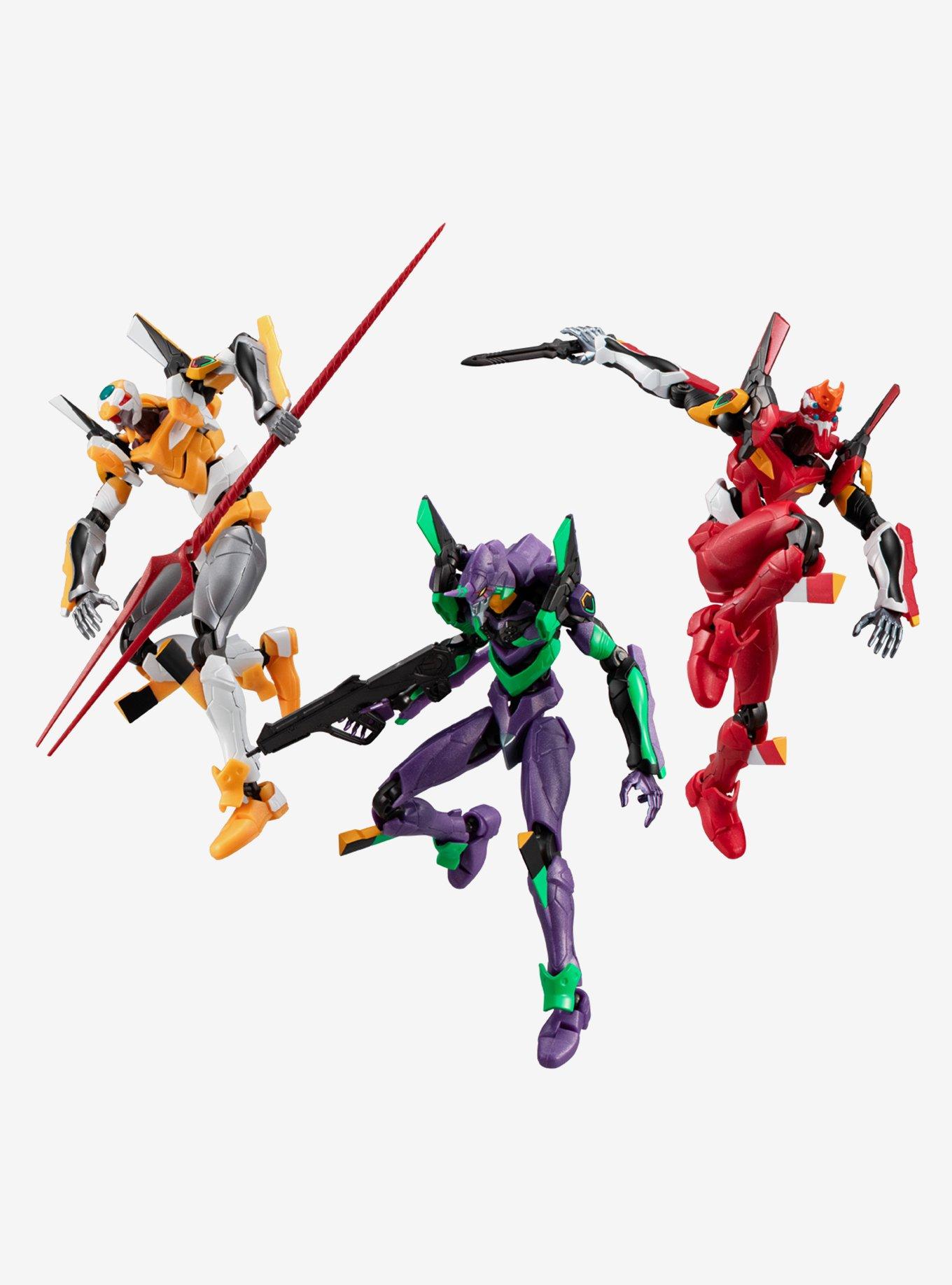 Bandai Namco Rebuild of Evangelion EVA-Frame-DX New Theatrical Edition Blind Box Figure (Metallic Color Ver.), , hi-res