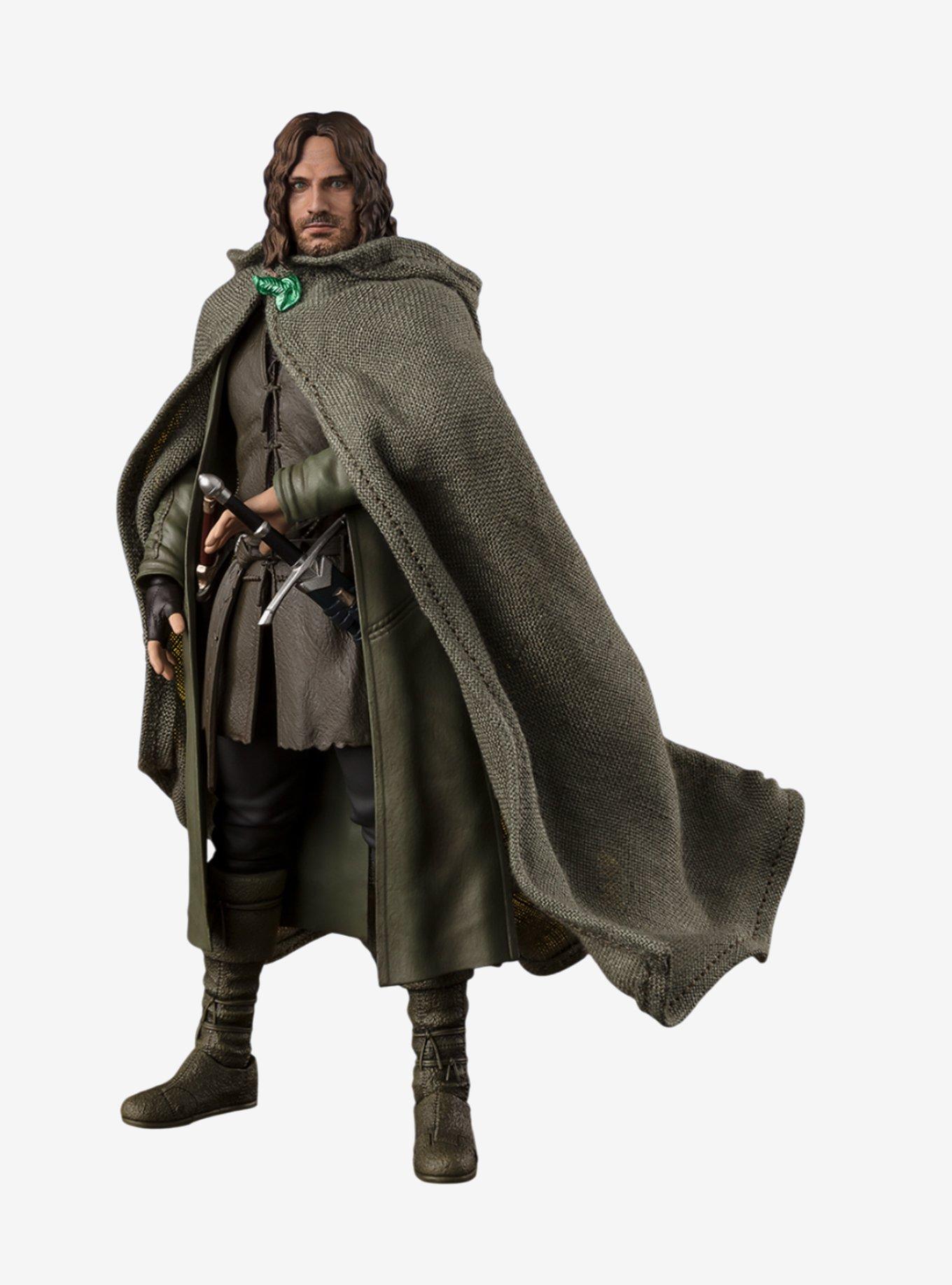 Bandai Namco The Lord of the Rings: The Fellowship of the Ring S.H.Figuarts Aragorn Figure, , hi-res