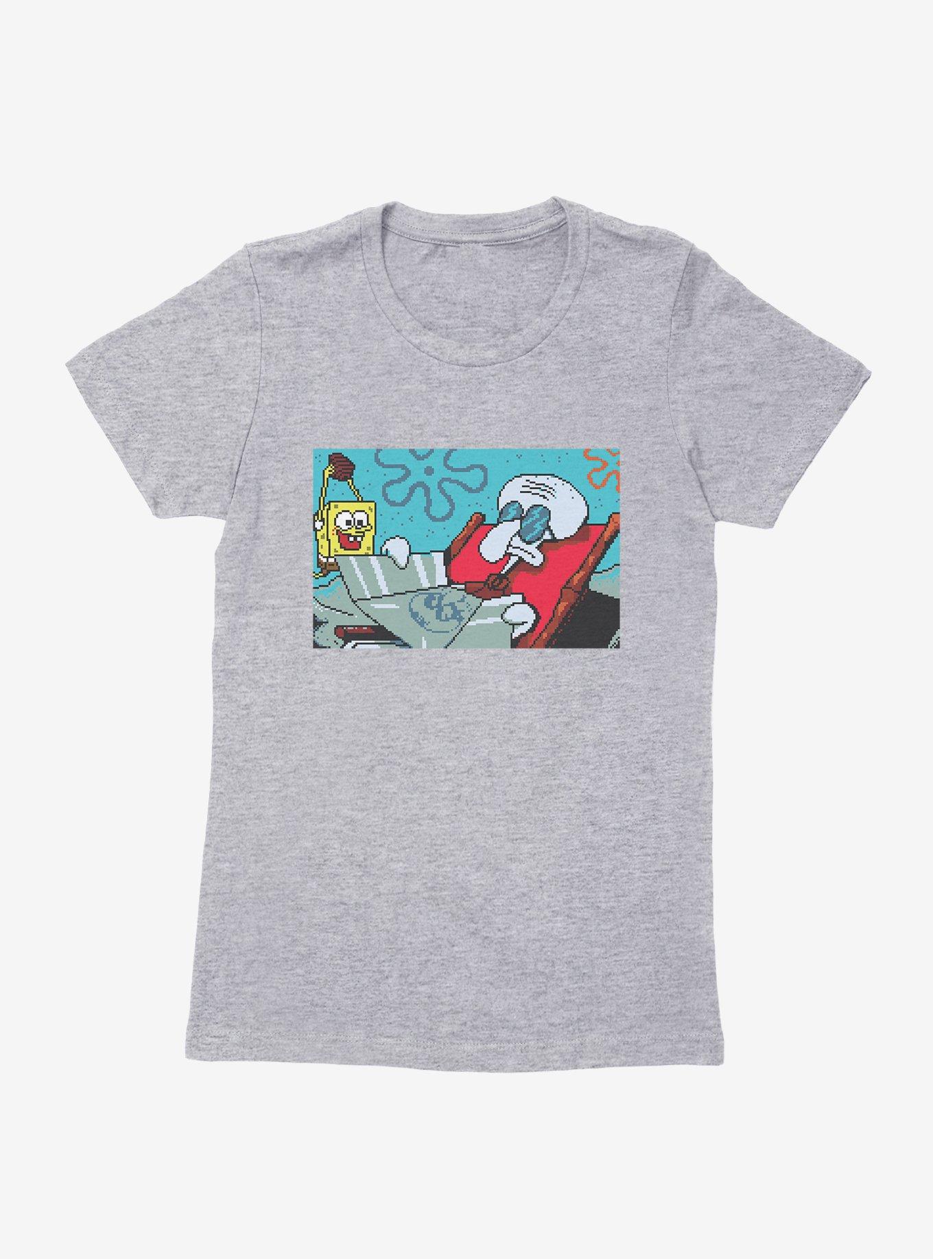 SpongeBob SquarePants Squidward Tanning Womens T-Shirt, , hi-res