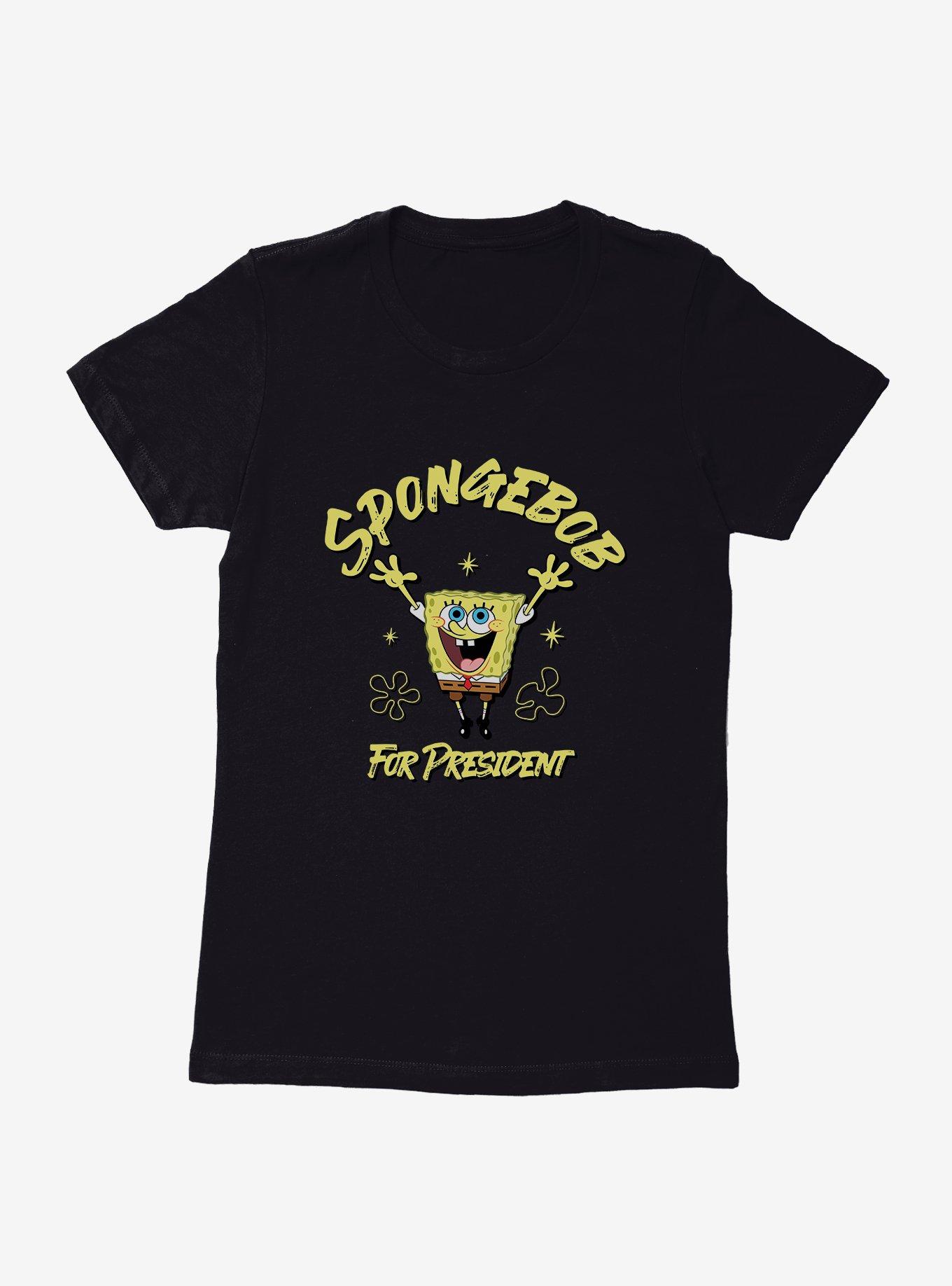 SpongeBob SquarePants SpongeBob For President Womens T-Shirt, , hi-res