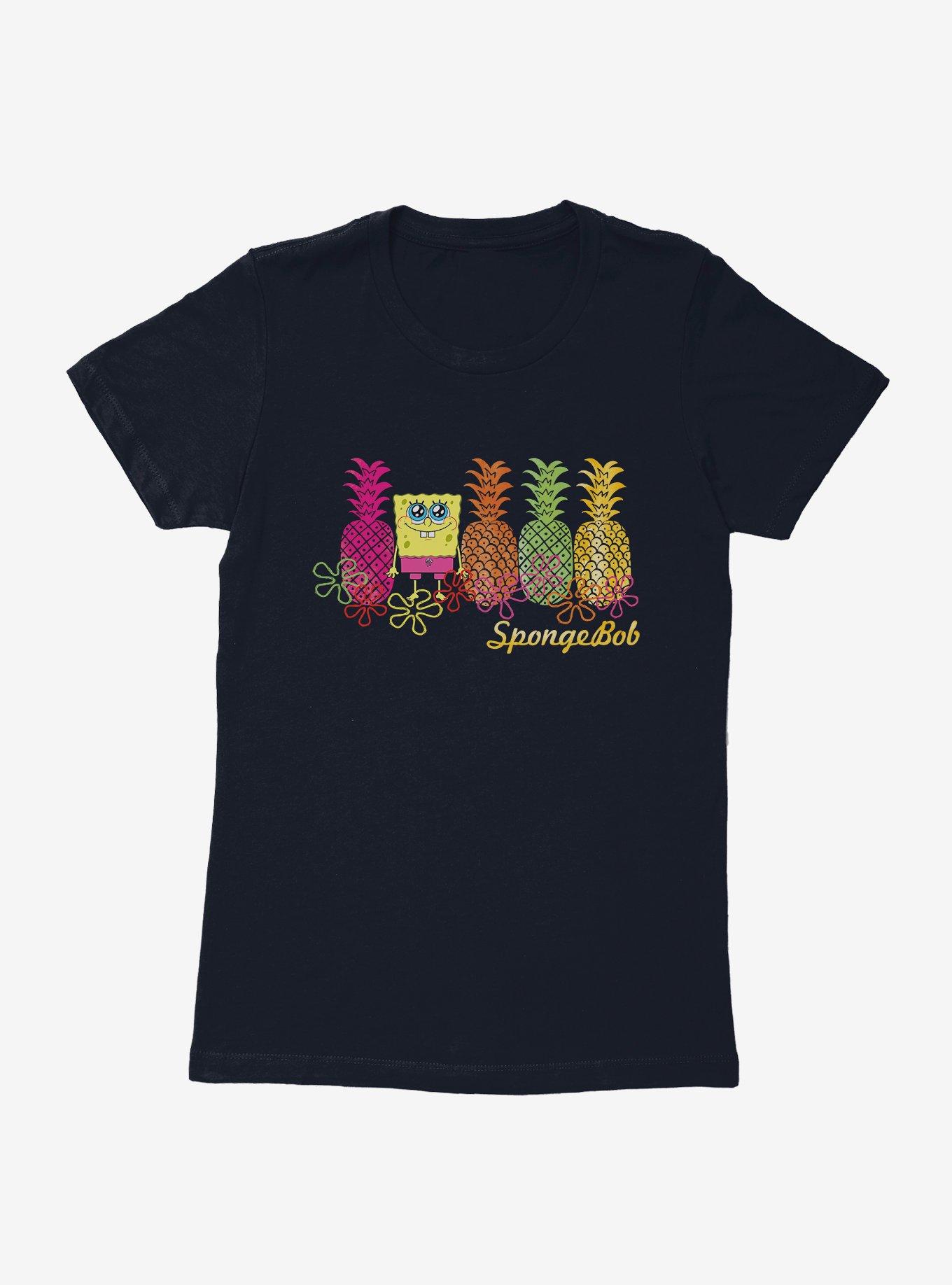 SpongeBob SquarePants Pineapple Lineup Womens T-Shirt, , hi-res