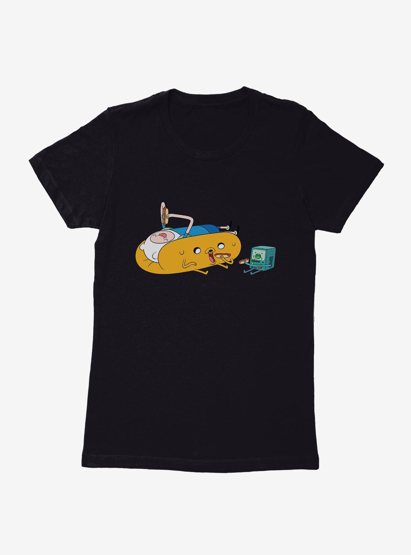 Adventure Time Hot Dogs Womens T-Shirt,All Products : American Fashion Style Bags On Sale