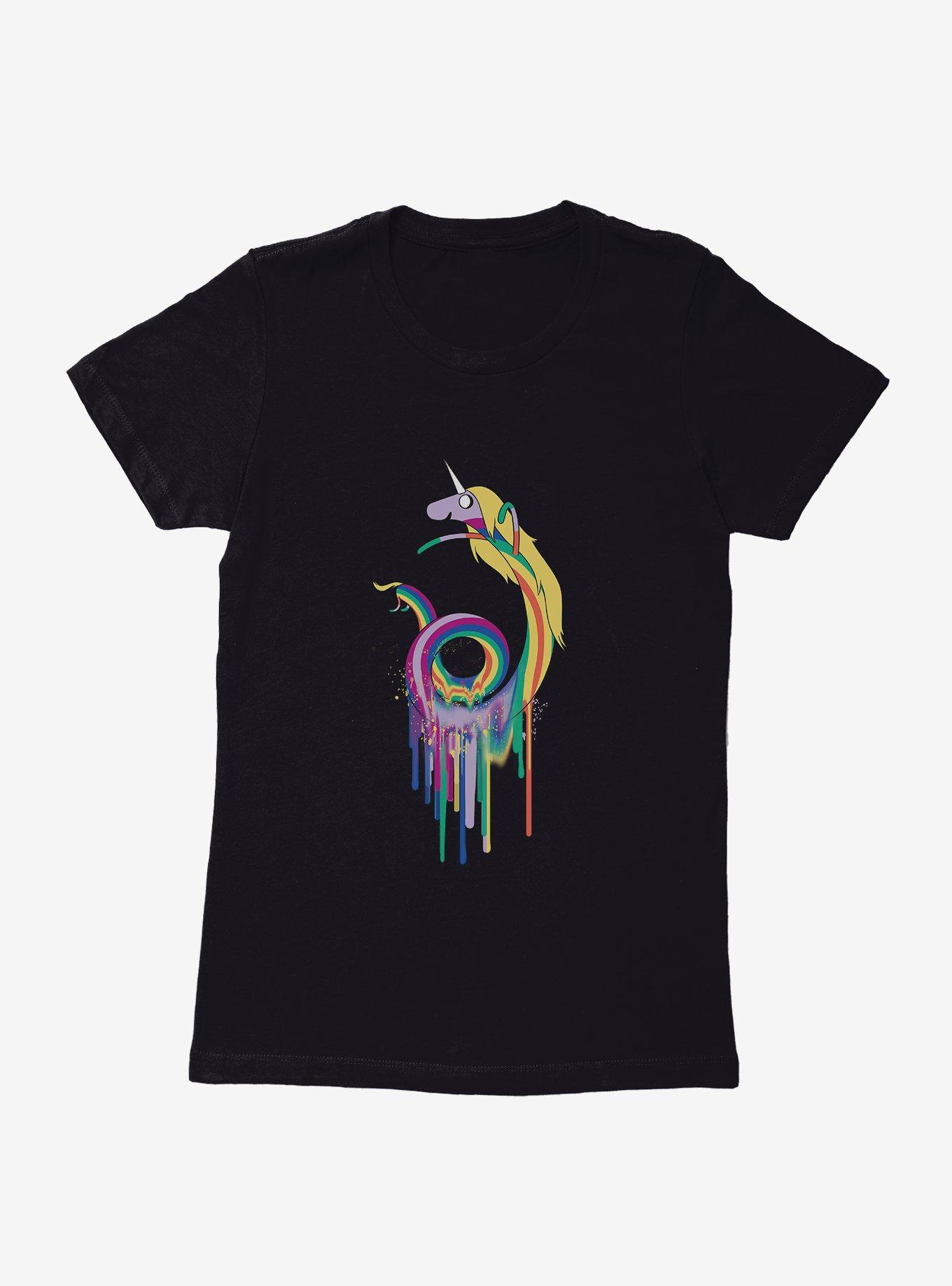 Adventure Time Lady Rainicorn Drip Womens T-Shirt,All Products : American Fashion Style Bags On Sale