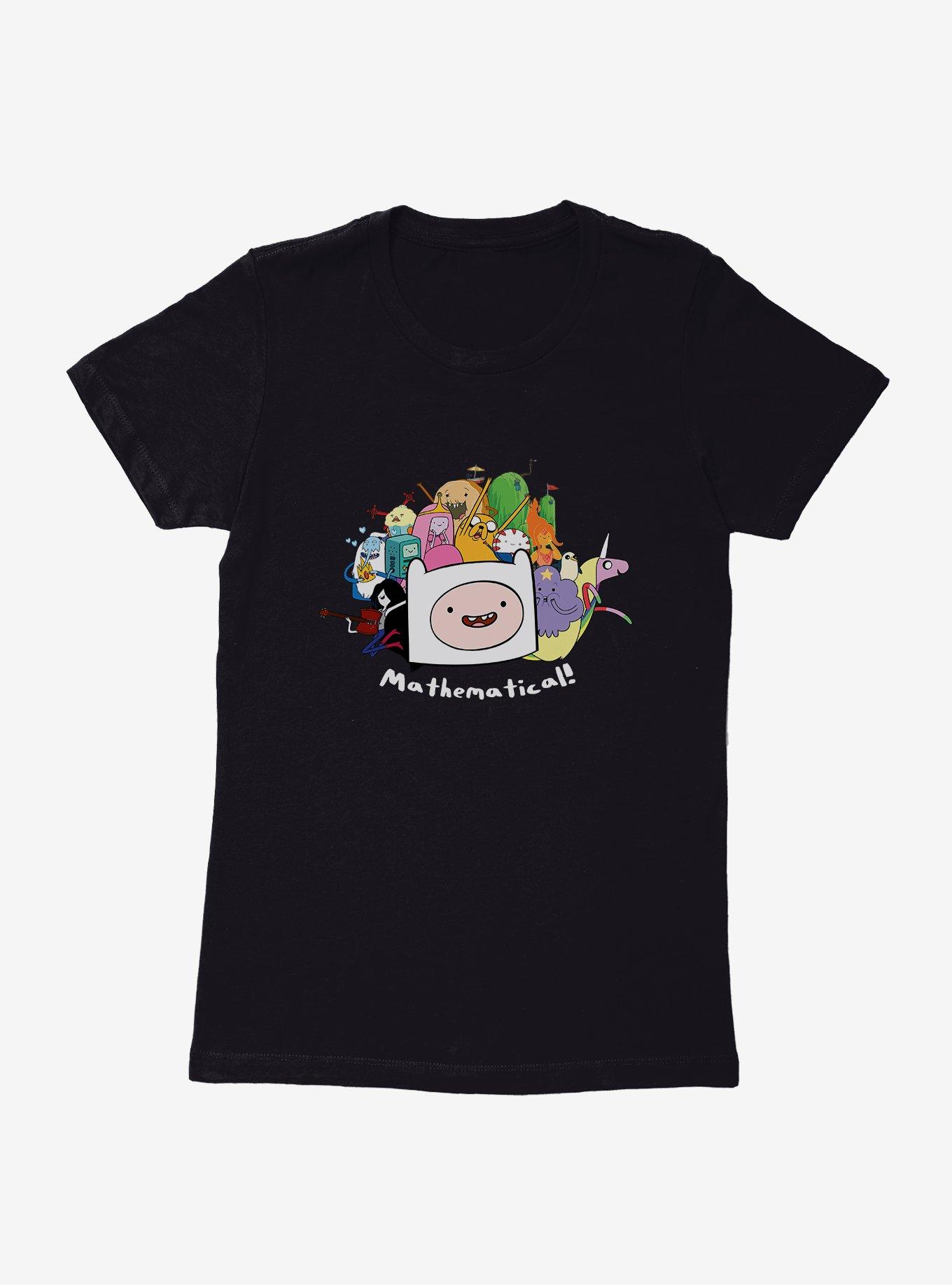 Adventure Time Finn Mathematical Womens T-Shirt,All Products : American Fashion Style Bags On Sale