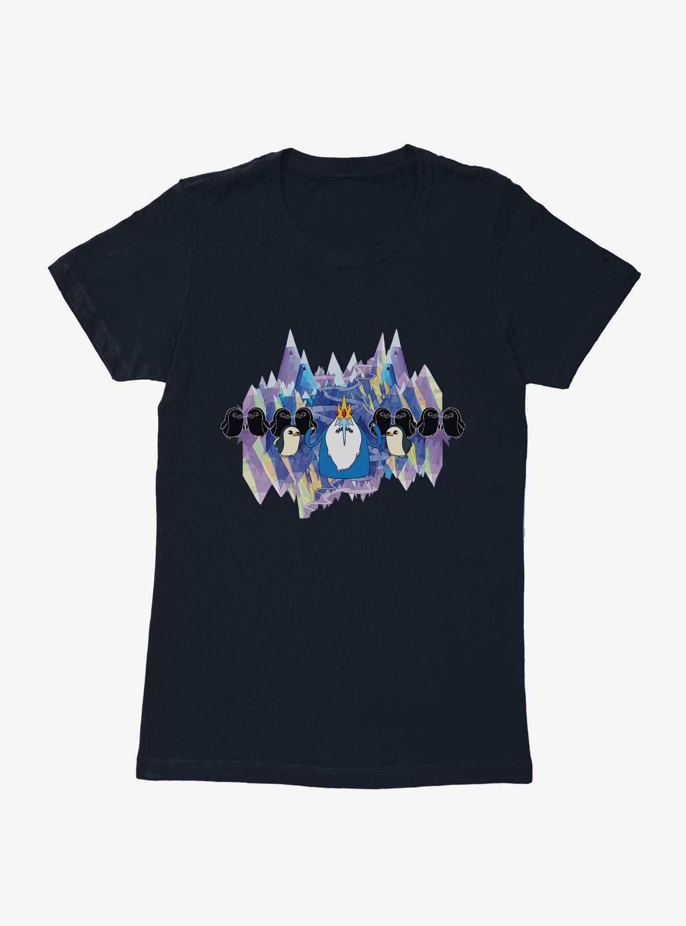 Adventure Time Ice King Penguins Womens T-Shirt,All Products : American Fashion Style Bags On Sale