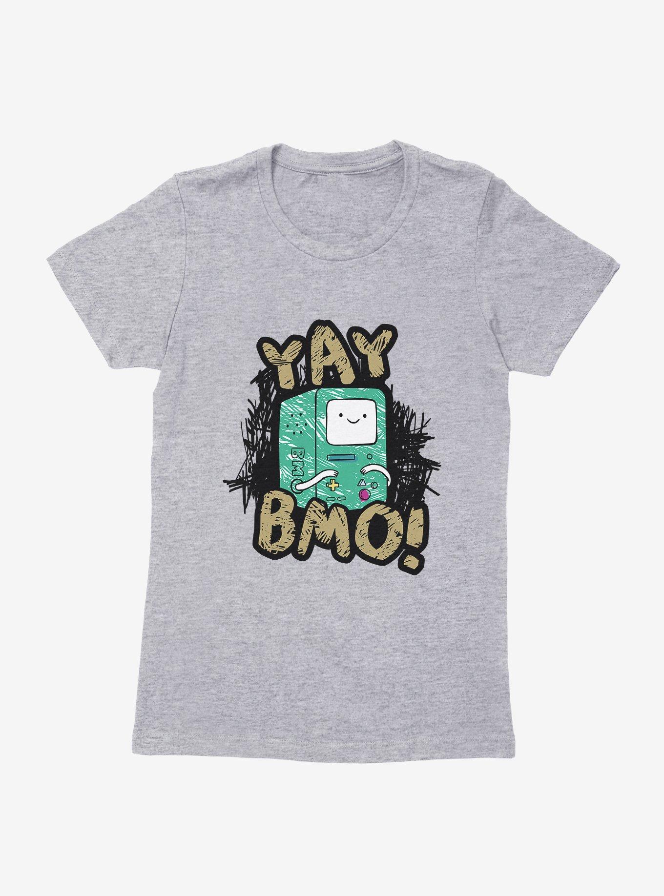 Adventure Time Yay BMO Womens T-Shirt,All Products : American Fashion Style Bags On Sale