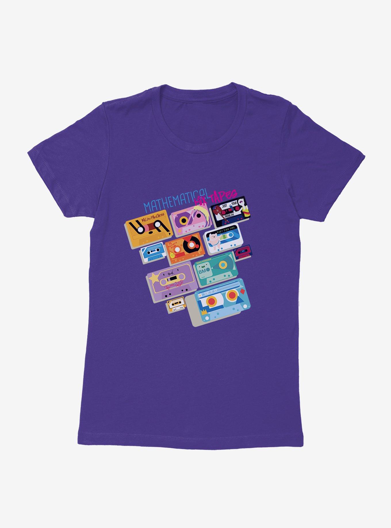 Adventure Time Mix Tapes Womens T-Shirt,All Products : American Fashion Style Bags On Sale