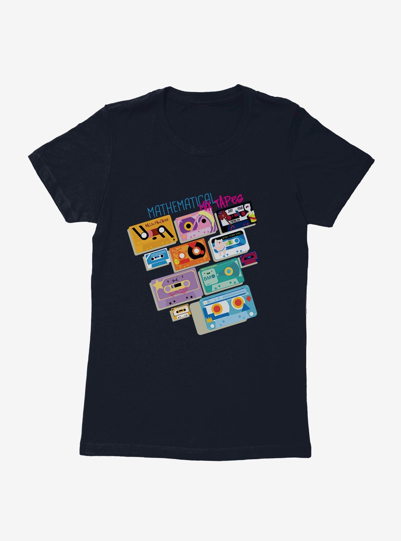 Adventure Time Mix Tapes Womens T-Shirt,All Products : American Fashion Style Bags On Sale