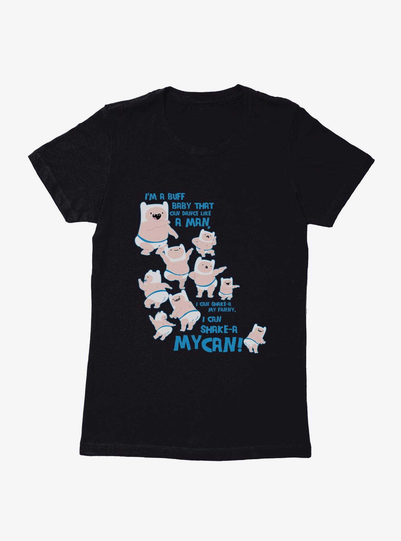 Adventure Time Buff Baby Finn Womens T-Shirt,All Products : American Fashion Style Bags On Sale