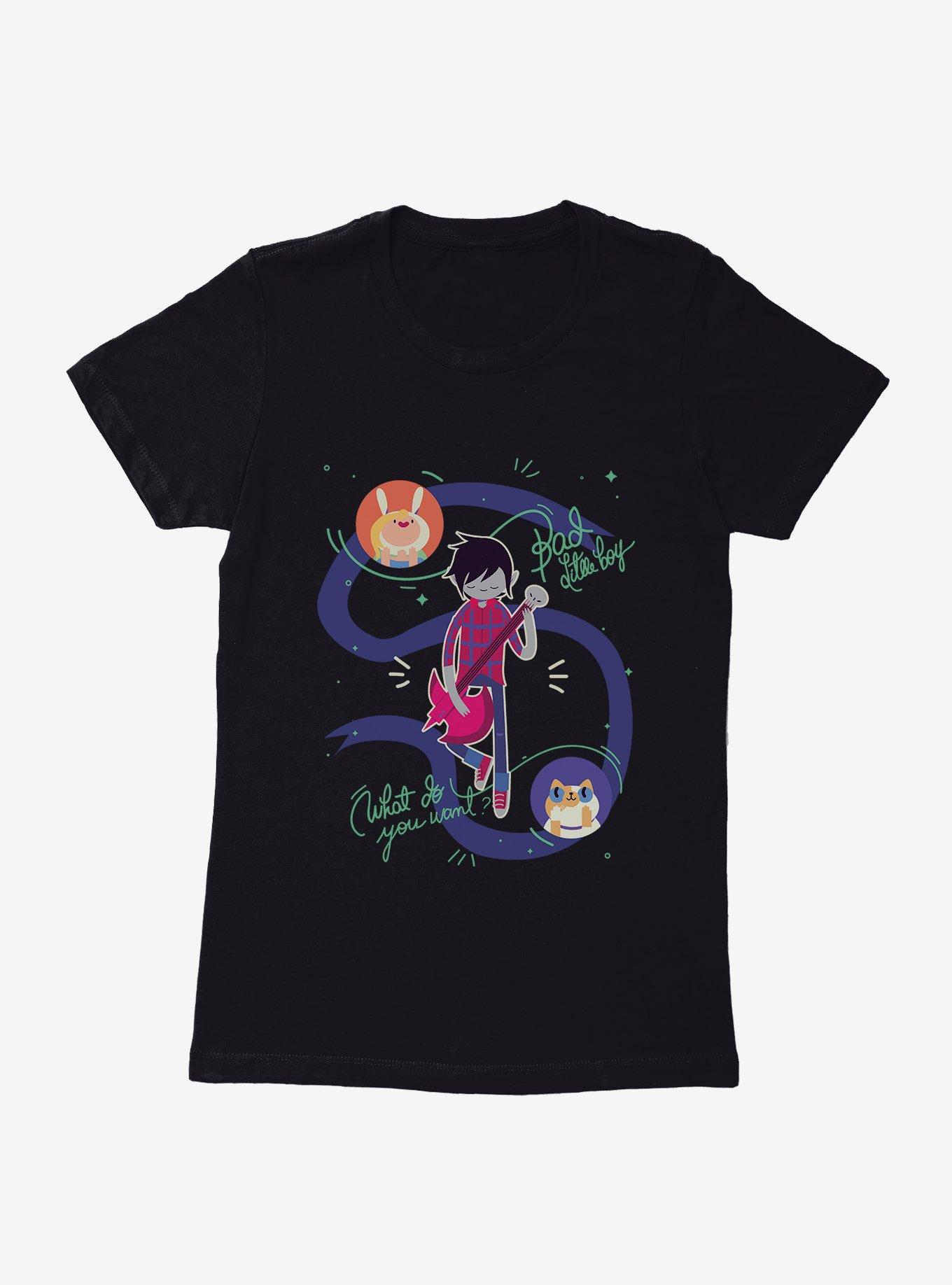 Adventure Time Marshall Lee Guitar Womens T-Shirt,All Products : American Fashion Style Bags On Sale