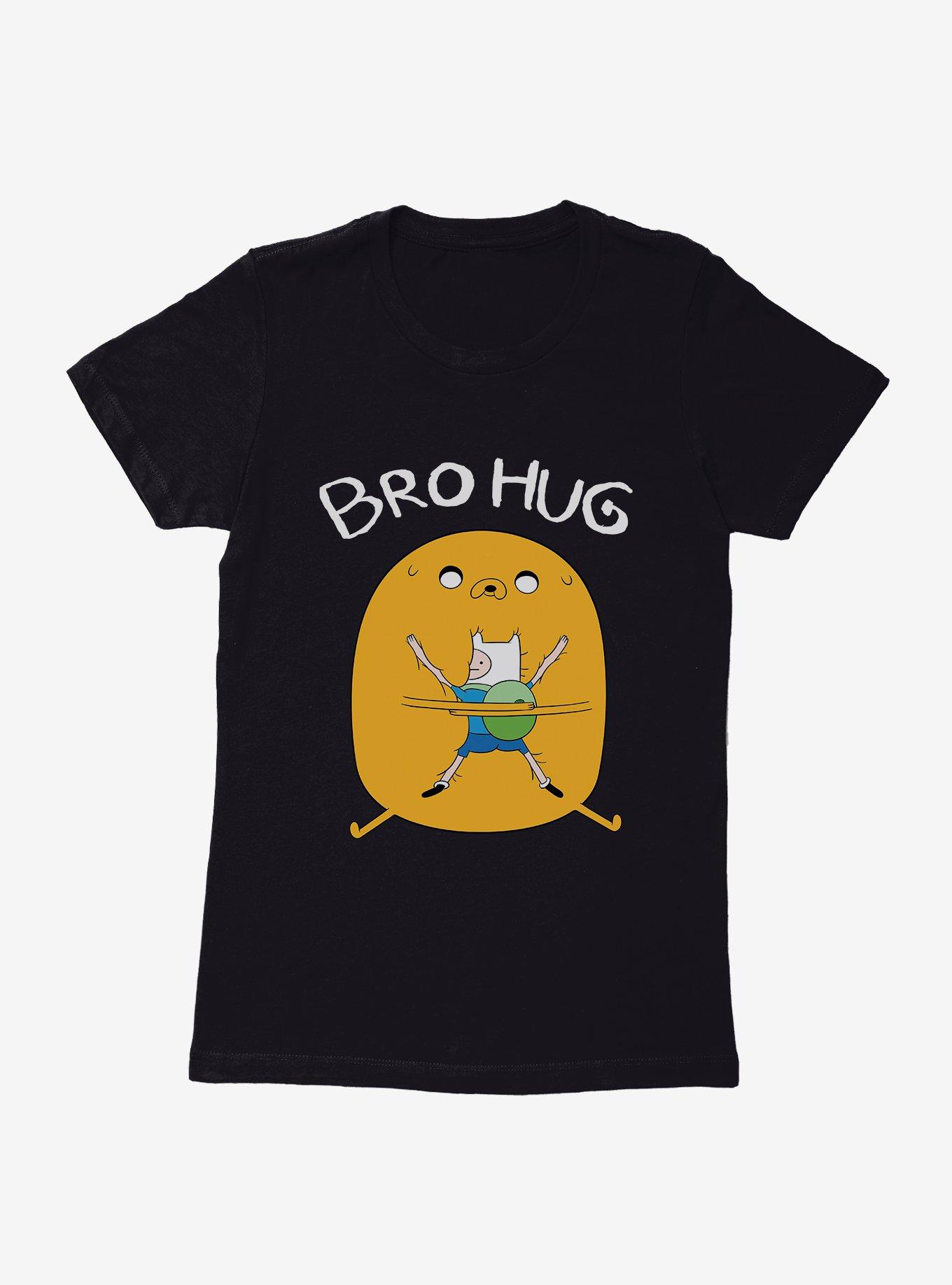 Adventure Time Jake Bro Hug Womens T-Shirt,All Products : American Fashion Style Bags On Sale