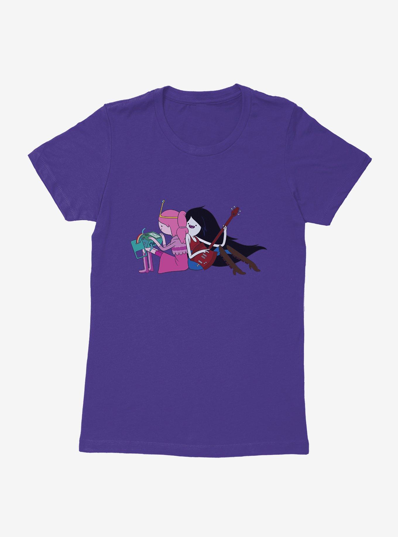 Adventure Time Princess And Vampire Queen Womens T-Shirt,All Products : American Fashion Style Bags On Sale