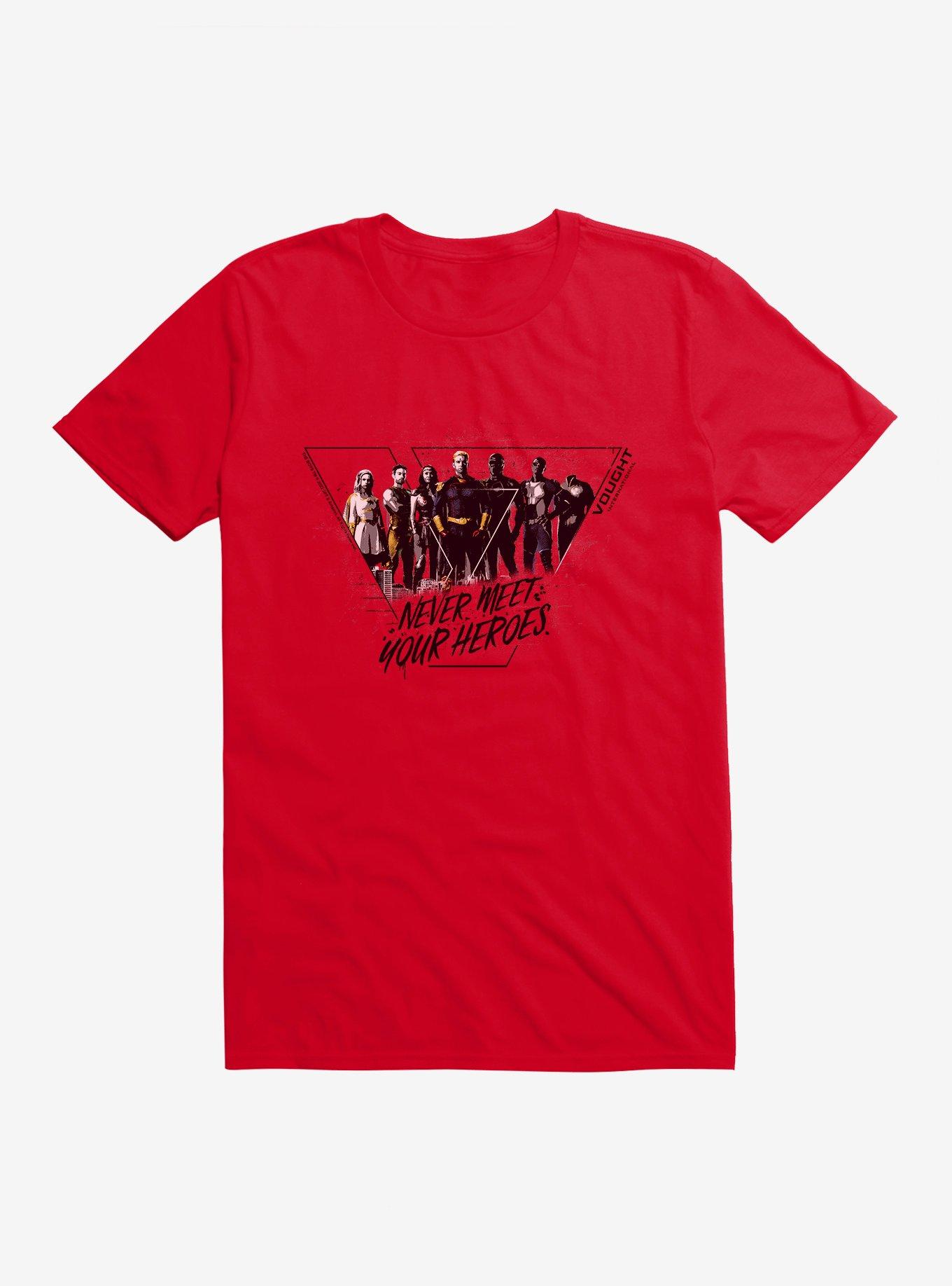 The Boys Never Meet Your Heroes T-Shirt, , hi-res