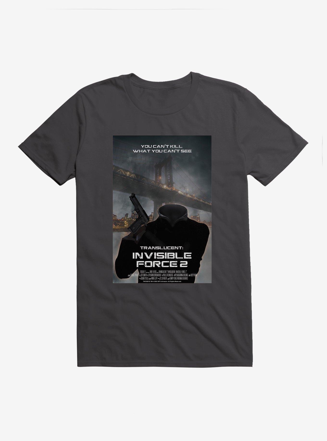 The Boys Translucent: Invisible Force 2 Movie Poster T-Shirt, , hi-res