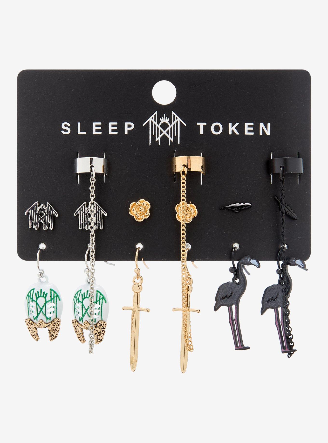 Sleep Token Arcadia Icons Cuff Earring Set