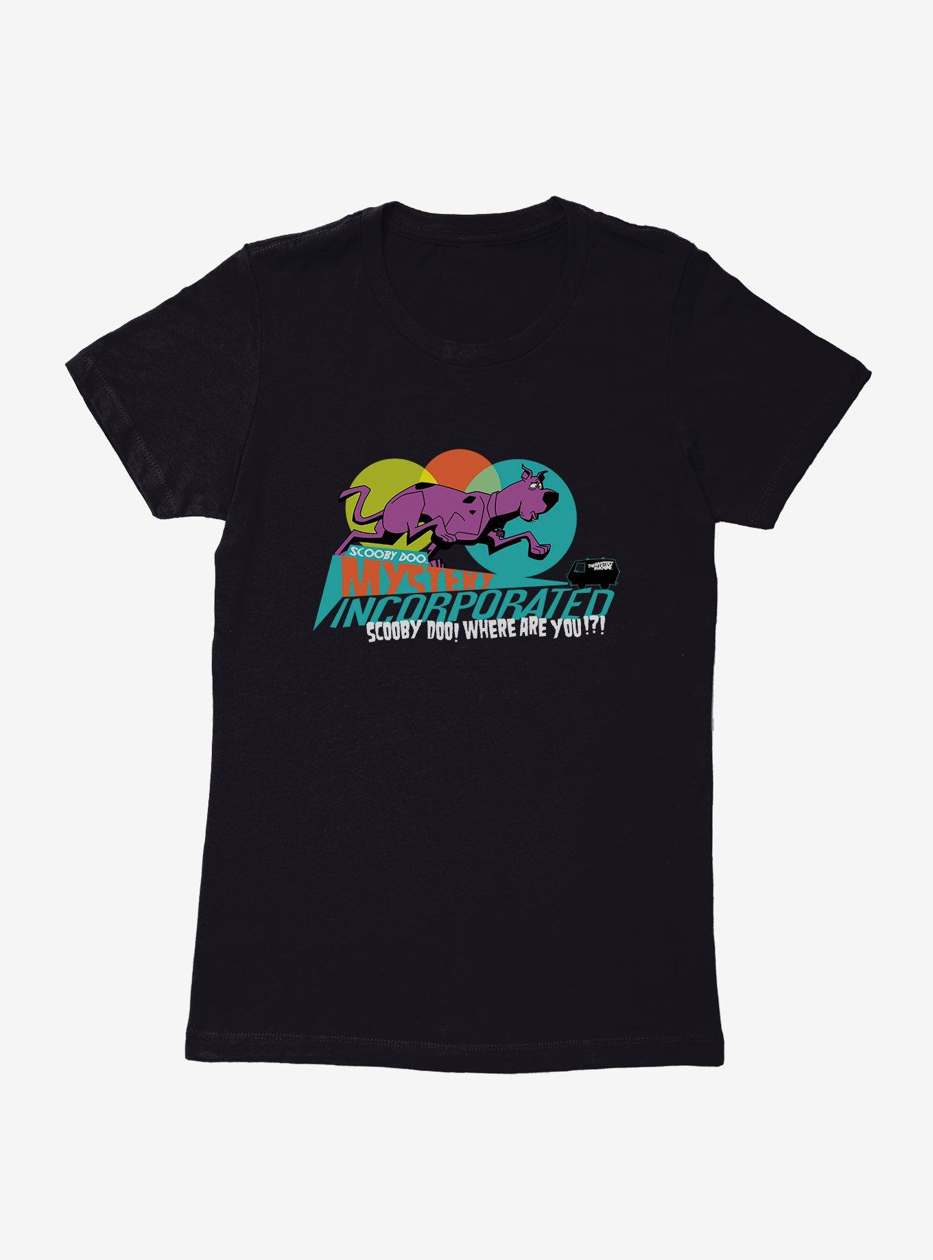 Scooby-Doo Multicolor Spotlight Mystery Incorporated Womens T-Shirt