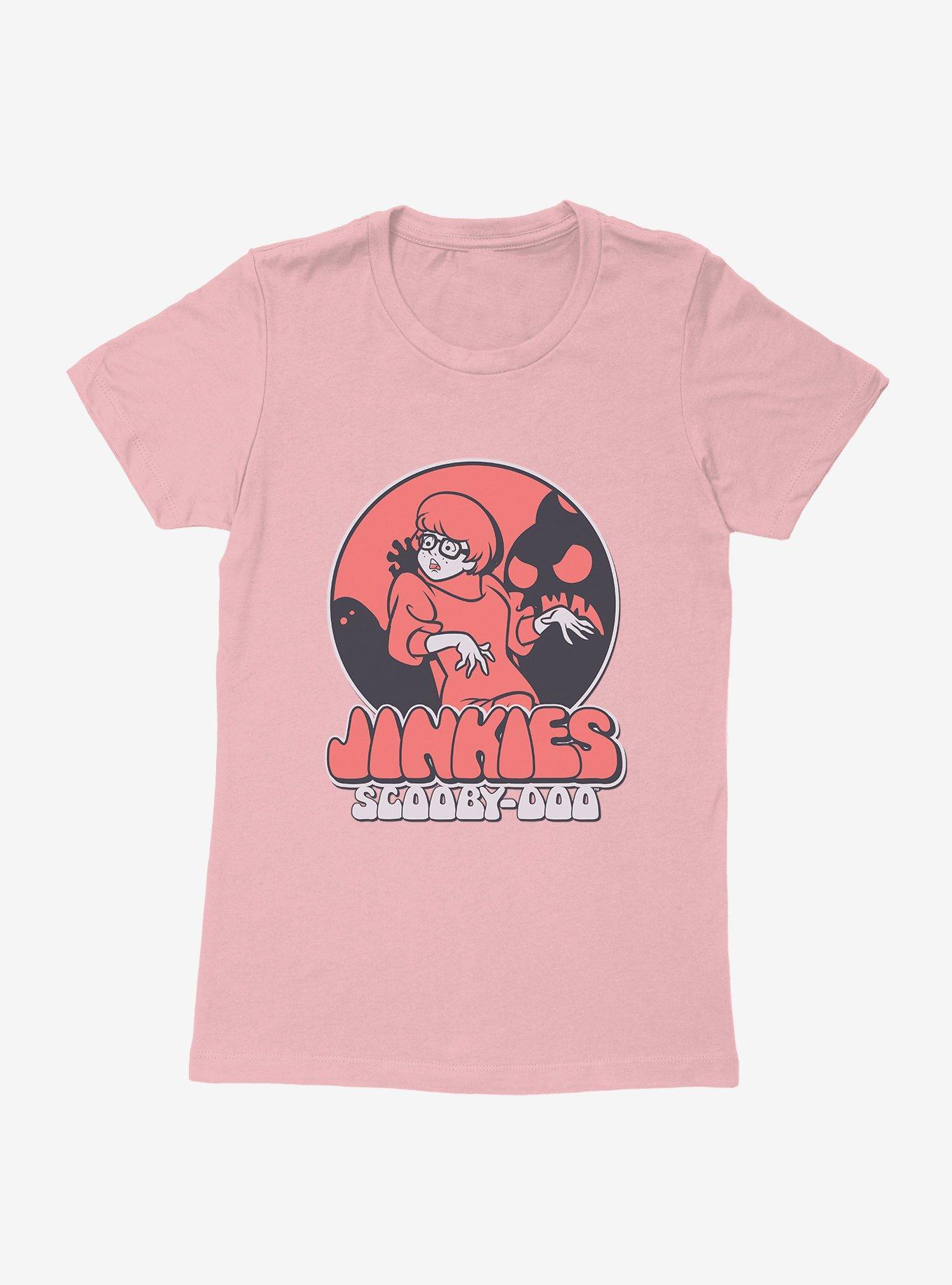 Scooby-Doo Velma Jinkies Womens T-Shirt, LIGHT PINK, hi-res