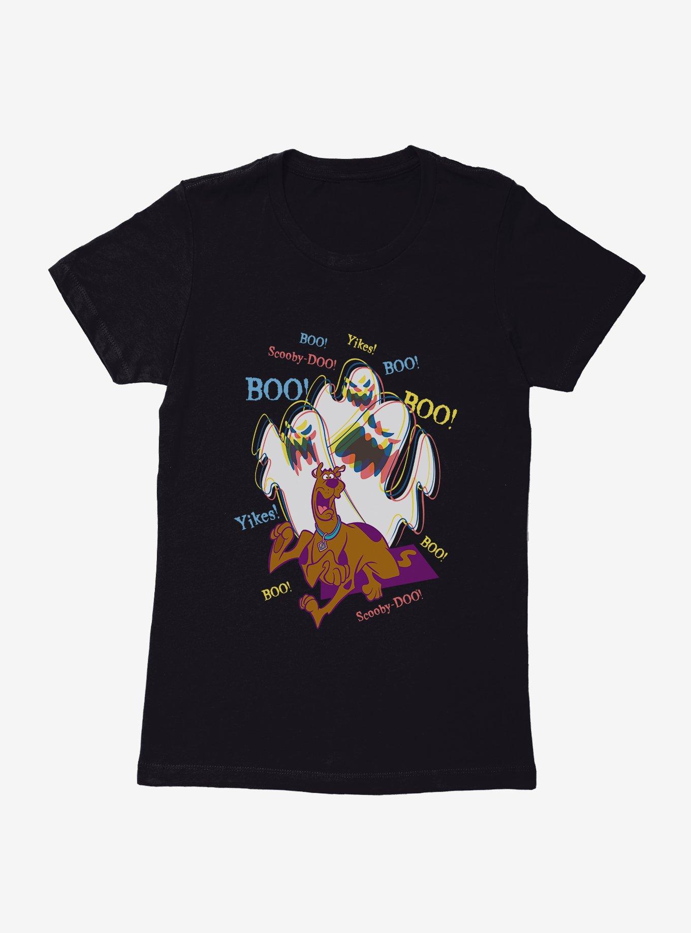 Scooby-Doo YIKES! Ghosts! Womens T-Shirt, , hi-res
