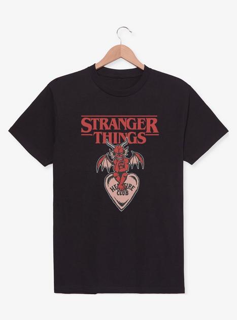 Stranger Things Hellfire Club Devil T-Shirt - BLACK | BoxLunch