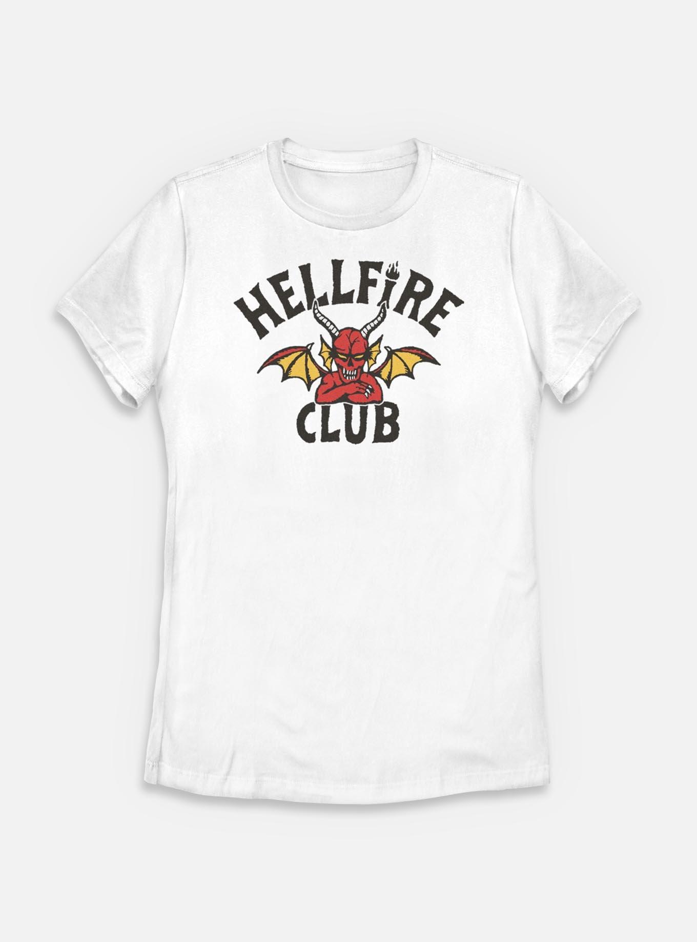 Stranger Things Devil Hellfire Club Logo Womens T-Shirt, , hi-res