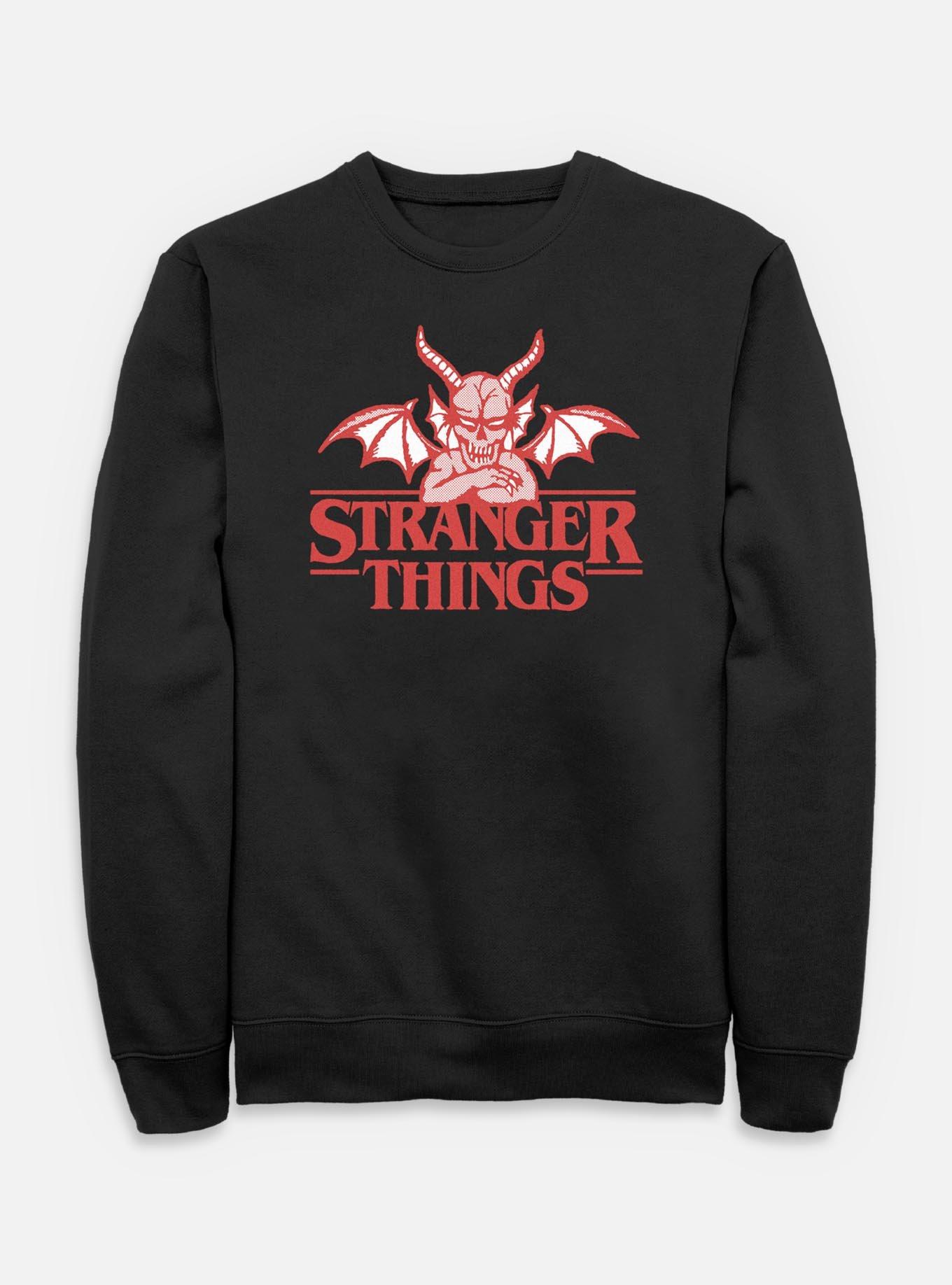 Stranger Things Devil Hellfire Clube Logo Sweatshirt, , hi-res