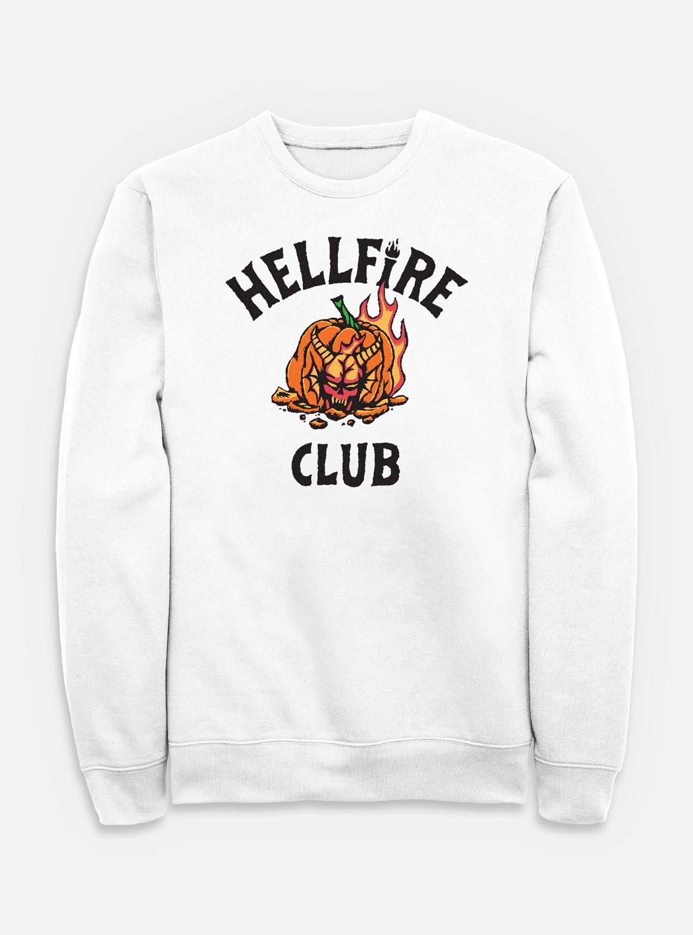 Stranger Things Hellfire Club Pumpkin Sweatshirt, , hi-res