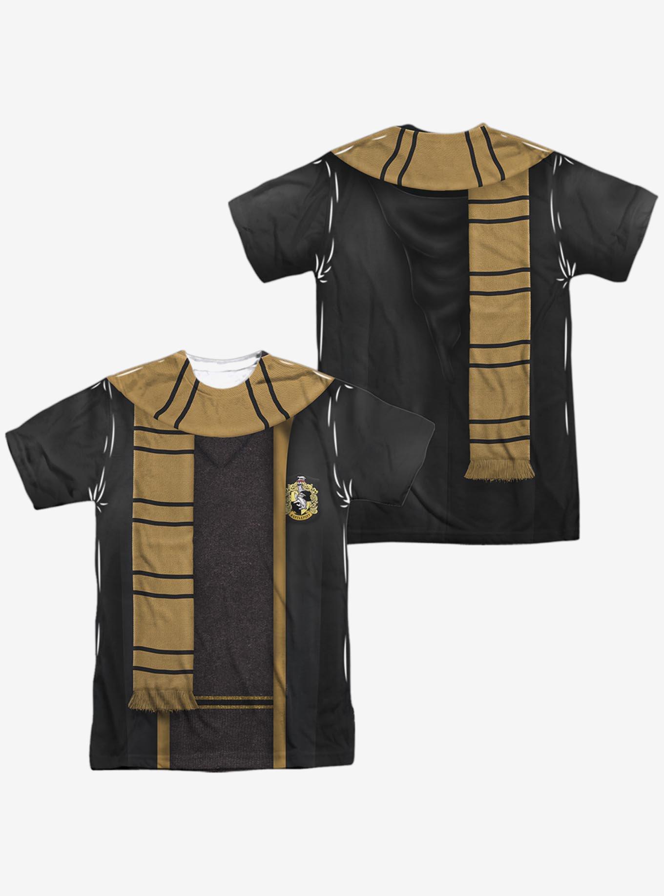 Harry Potter Hufflepuff Thin Scarf Costume Sublimated T-Shirt, , hi-res