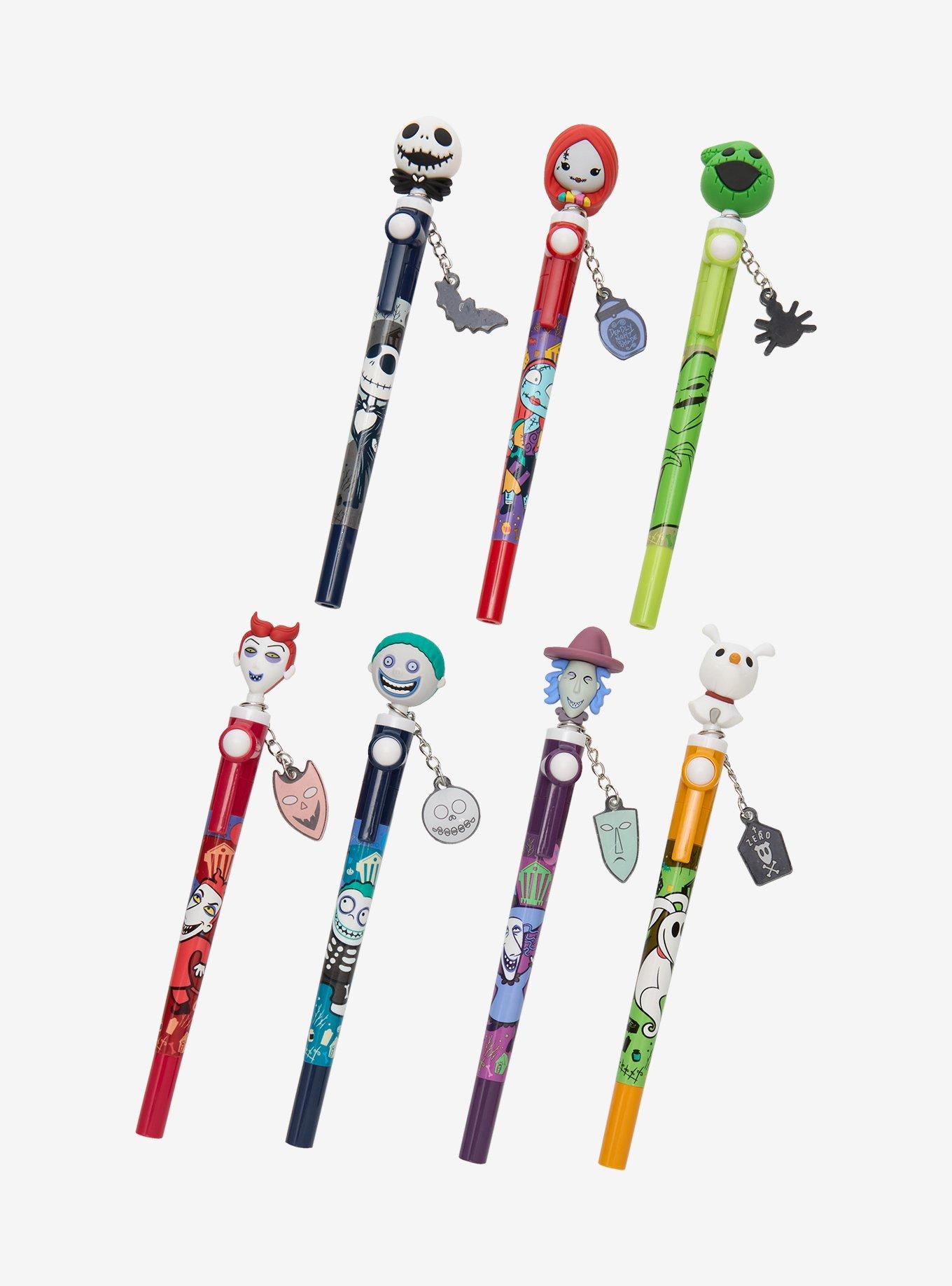 Disney The Nightmare Before Christmas Characters Spinning Charm Blind Box Pen - BoxLunch Exclusive, , hi-res